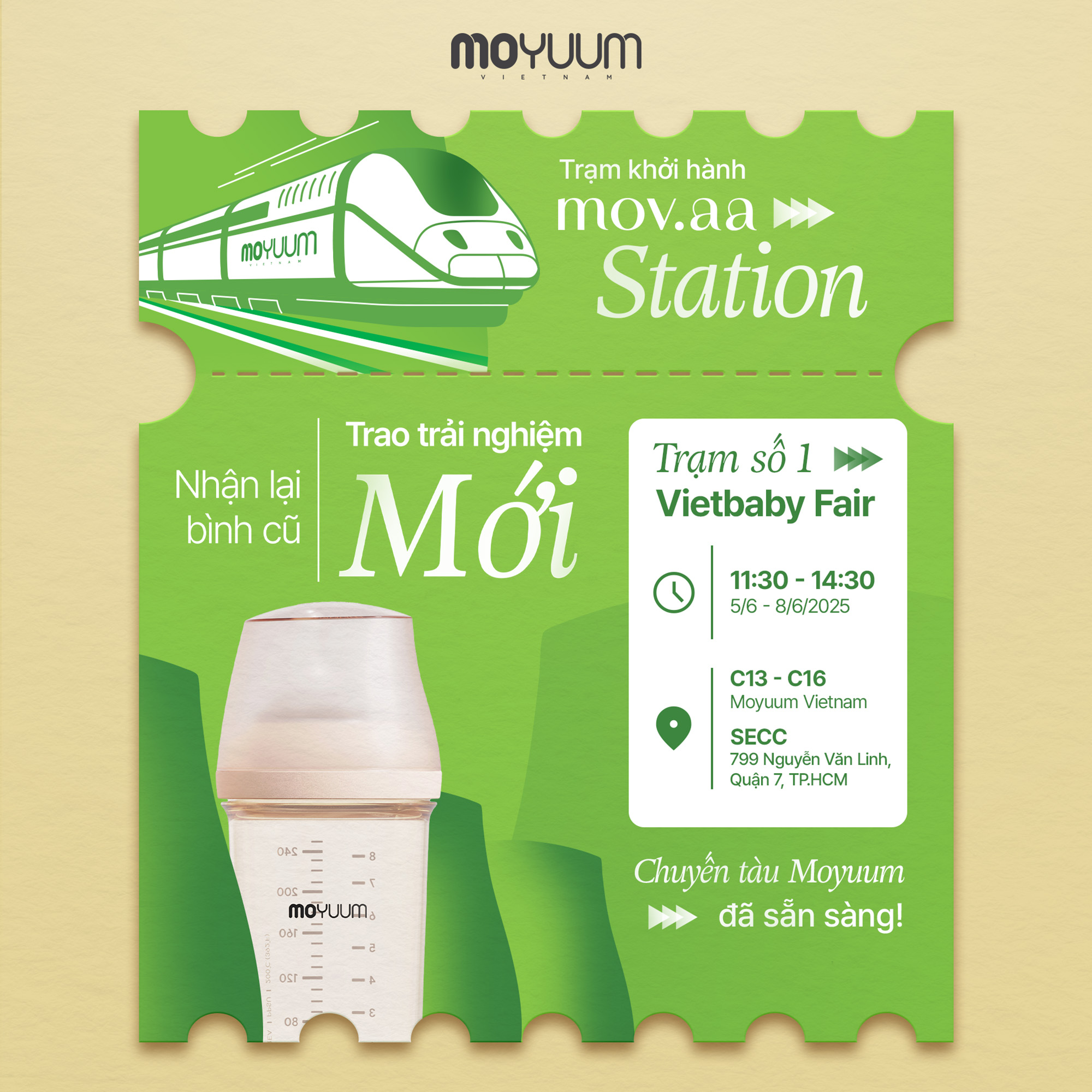 Khám Phá Mov.aa Station – Điểm Dừng Chân Đặc Biệt Cho Mẹ Và Bé Tại Vietbaby Fair 2025