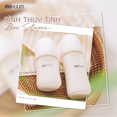 Bình sữa Moyuum có những dung tích nào? Mách mẹ cách chọn dung tích bình sữa Moyuum phù hợp
