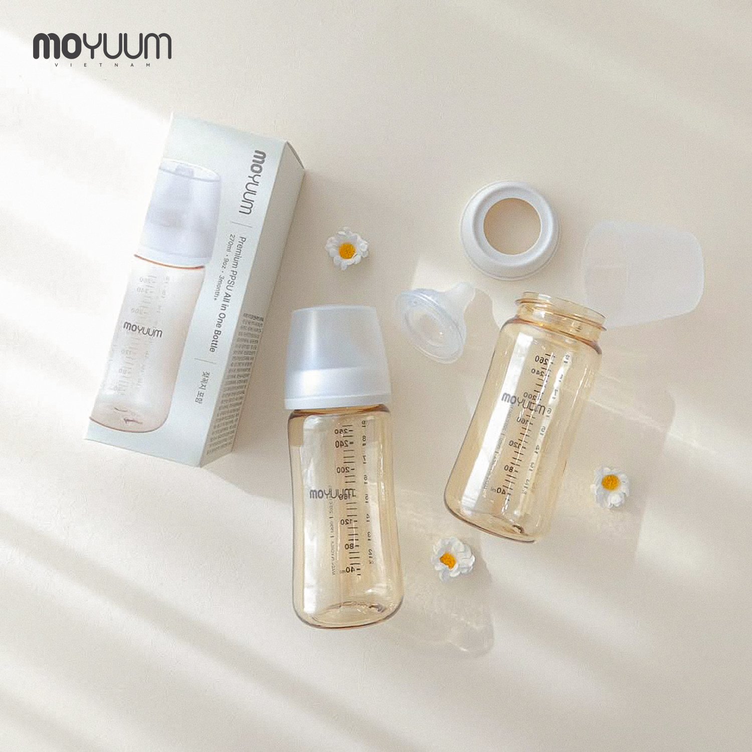 PPSU và PP: Lựa chọn chất liệu bình an toàn cho bé cùng Moyuum Vietnam