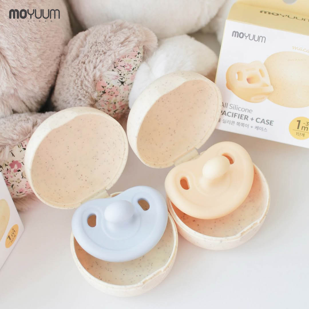 Ty Ngậm Silicone Moyuum Thế Hệ  Mới: Những Cải Tiến Đáng Giá Mẹ Không Nên Bỏ Qua