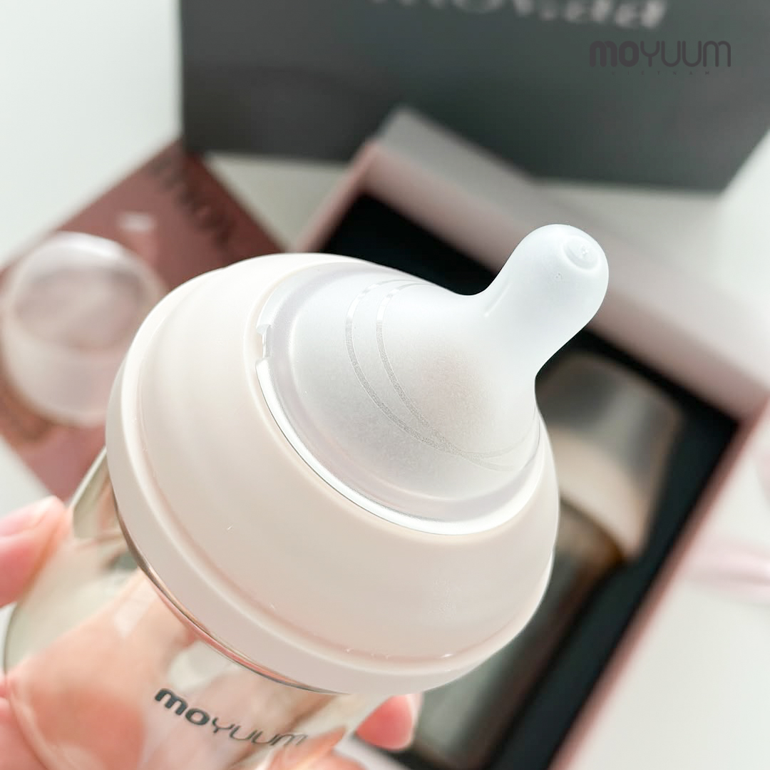 [Cập nhật 2026] Bảng size của núm bình Moyuum & mov.aa – Cách chọn size phù hợp cho từng giai đoạn