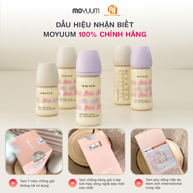 Mua bình PPSU Moyuum With Cat chính hãng ở đâu?