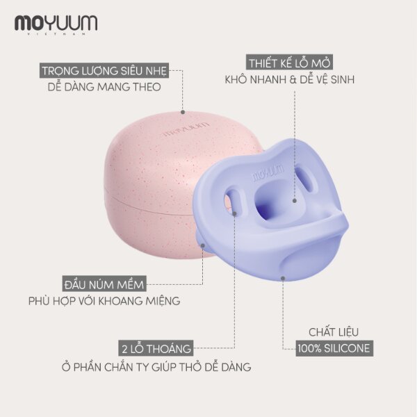 ​​​​​​​Review ti giả Moyuum silicone 100%