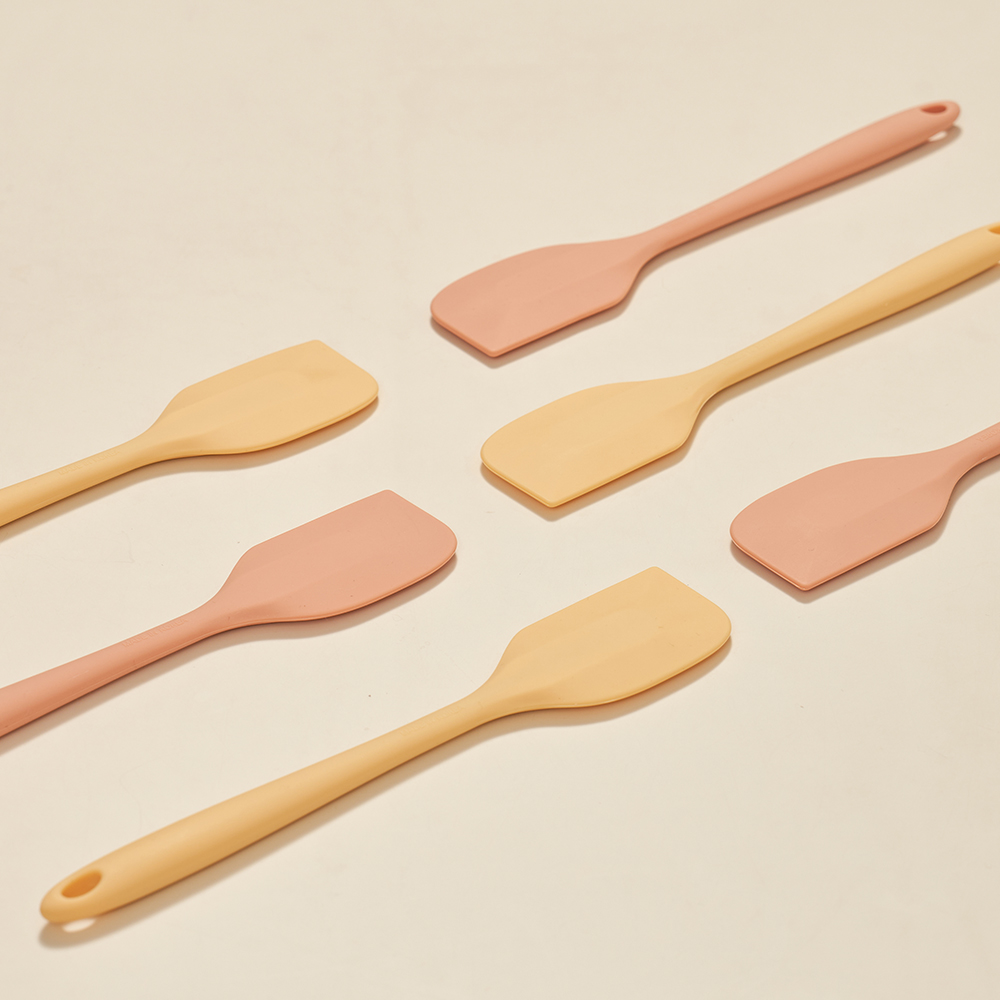 Phới dẹt silicone Moyuum - Phiên bản Mini - Đỏ/Vàng
