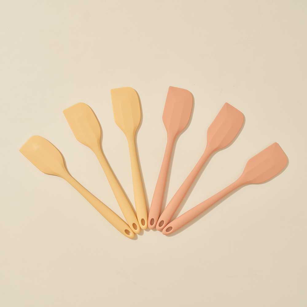 Phới dẹt silicone Moyuum - Phiên bản Mini - Đỏ/Vàng