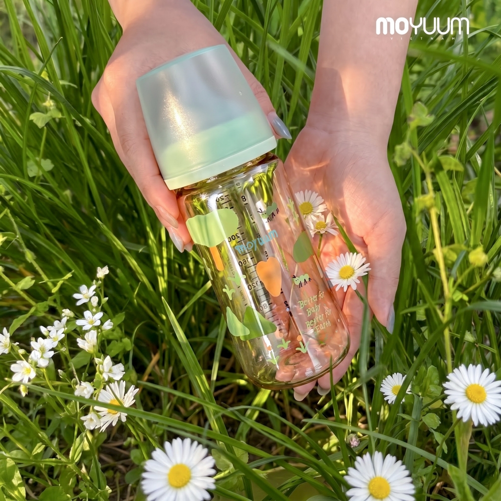 MỚI - Thế hệ 3 - Bình PPSU - Mẫu Better Green - 170ml/270ml