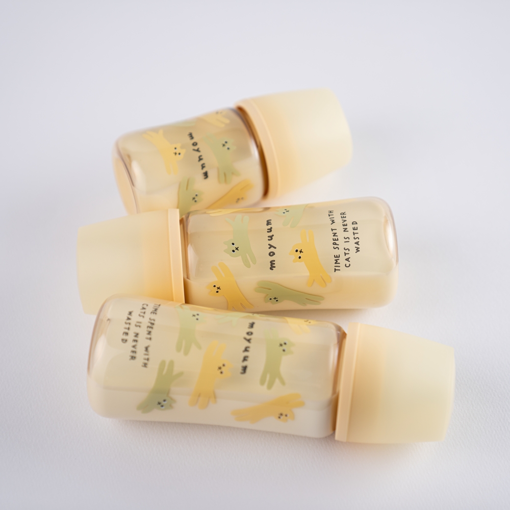Thế hệ 3 - Bình PPSU Moyuum - Mẫu mèo - 170ml