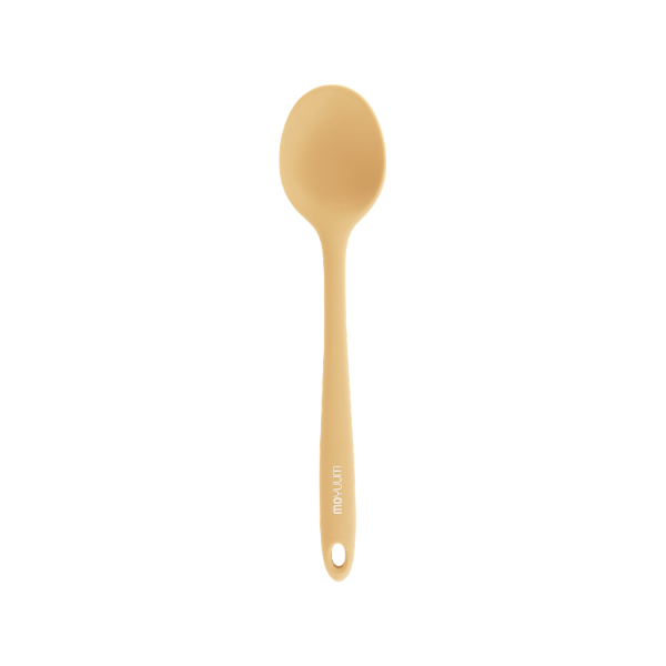 Thìa nấu silicone Moyuum - Đỏ/Vàng/Xám