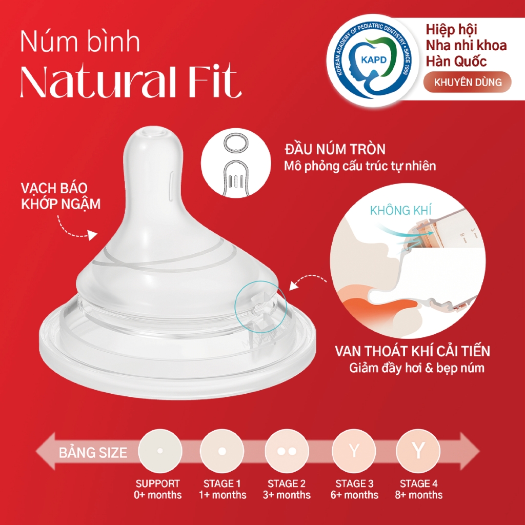 Bình sữa Moyuum PPSU Mov.aa - 250ml - Bản họa tiết - Trắng