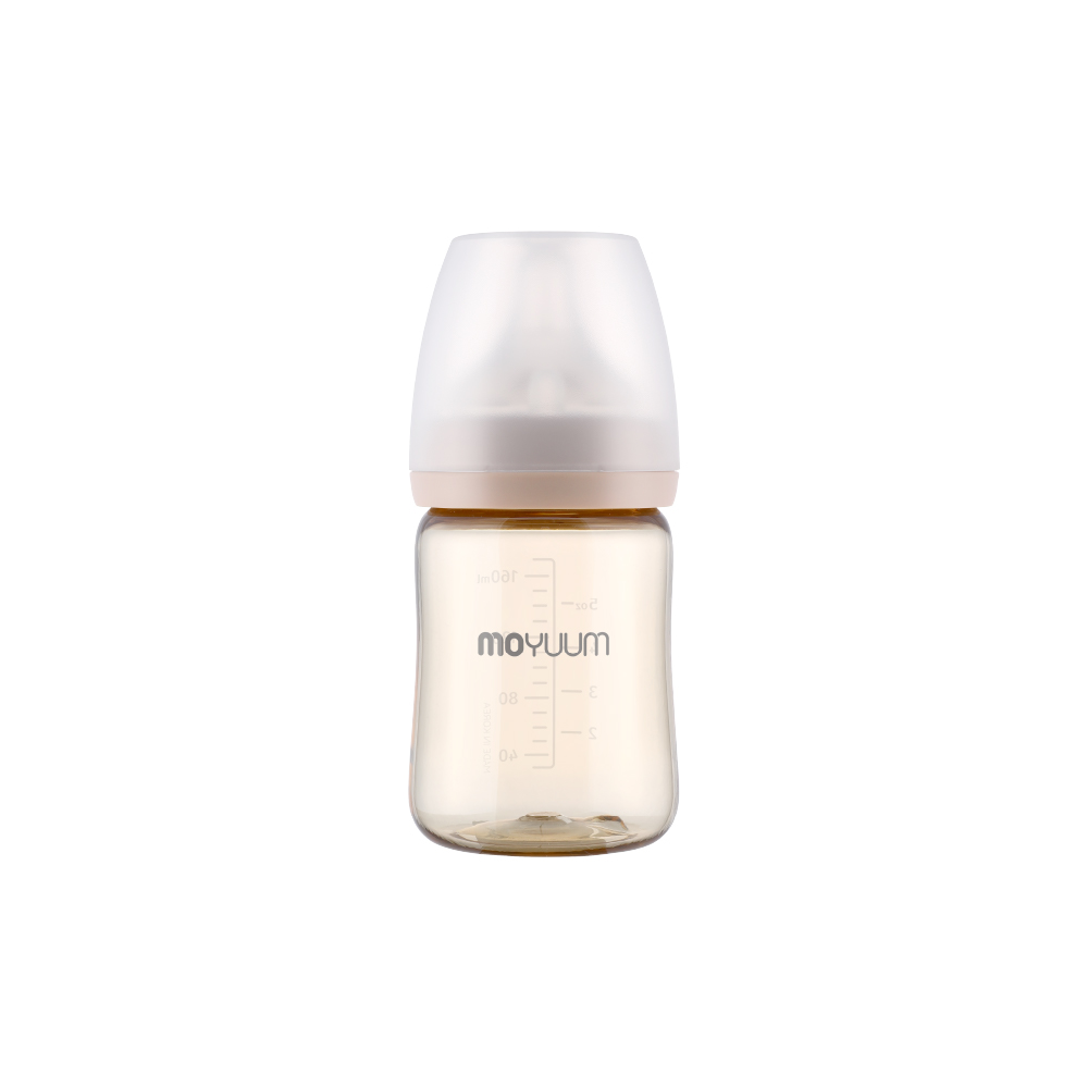 Bình sữa PPSU Moyuum - Trơn - 170ml - Kèm núm 1