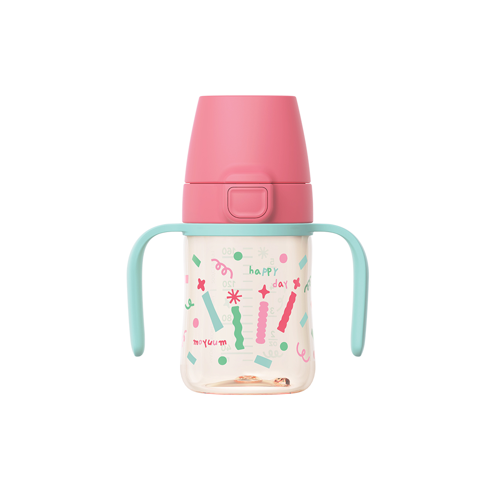 Bình tập uống PPSU Moyuum - Phiên bản Happy Day - 170ml/270ml