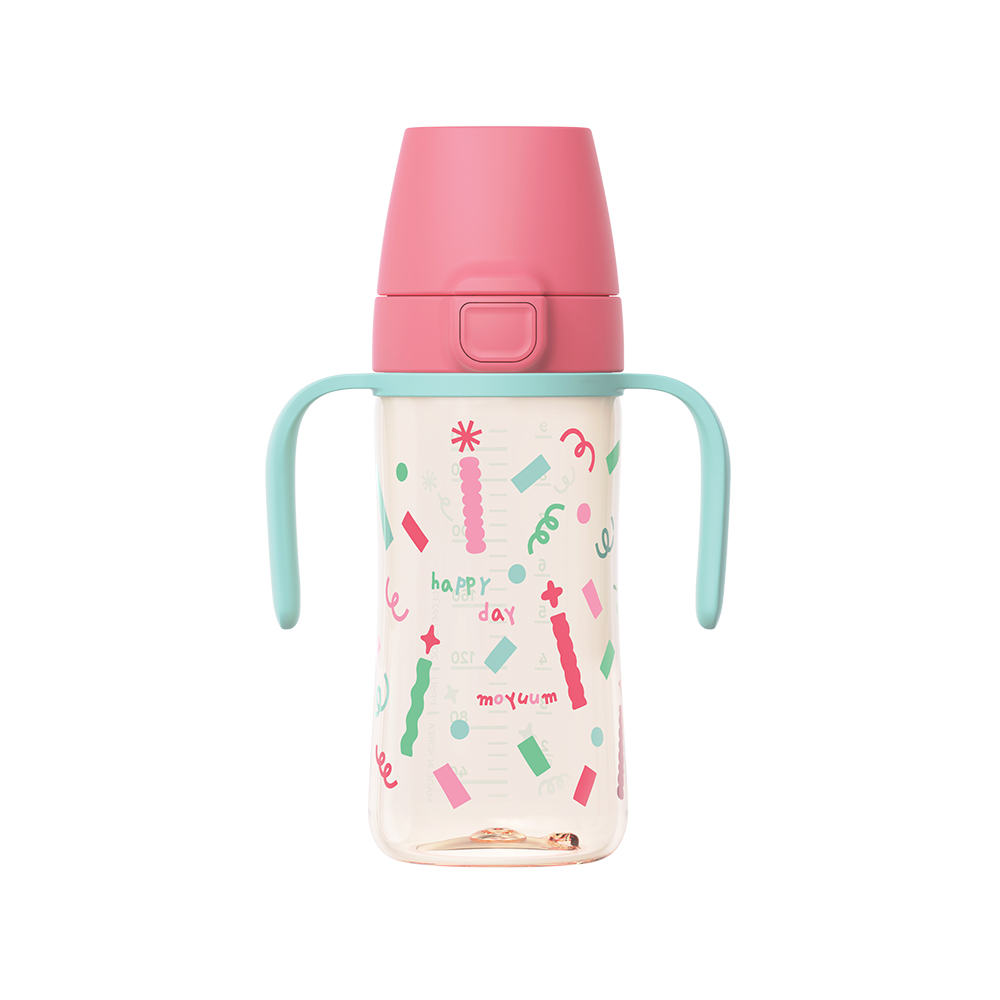 Bình tập uống PPSU Moyuum - Phiên bản Happy Day - 170ml/270ml