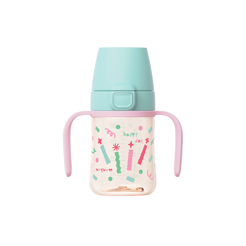 Bình tập uống PPSU Moyuum - Phiên bản Happy Day - 170ml/270ml