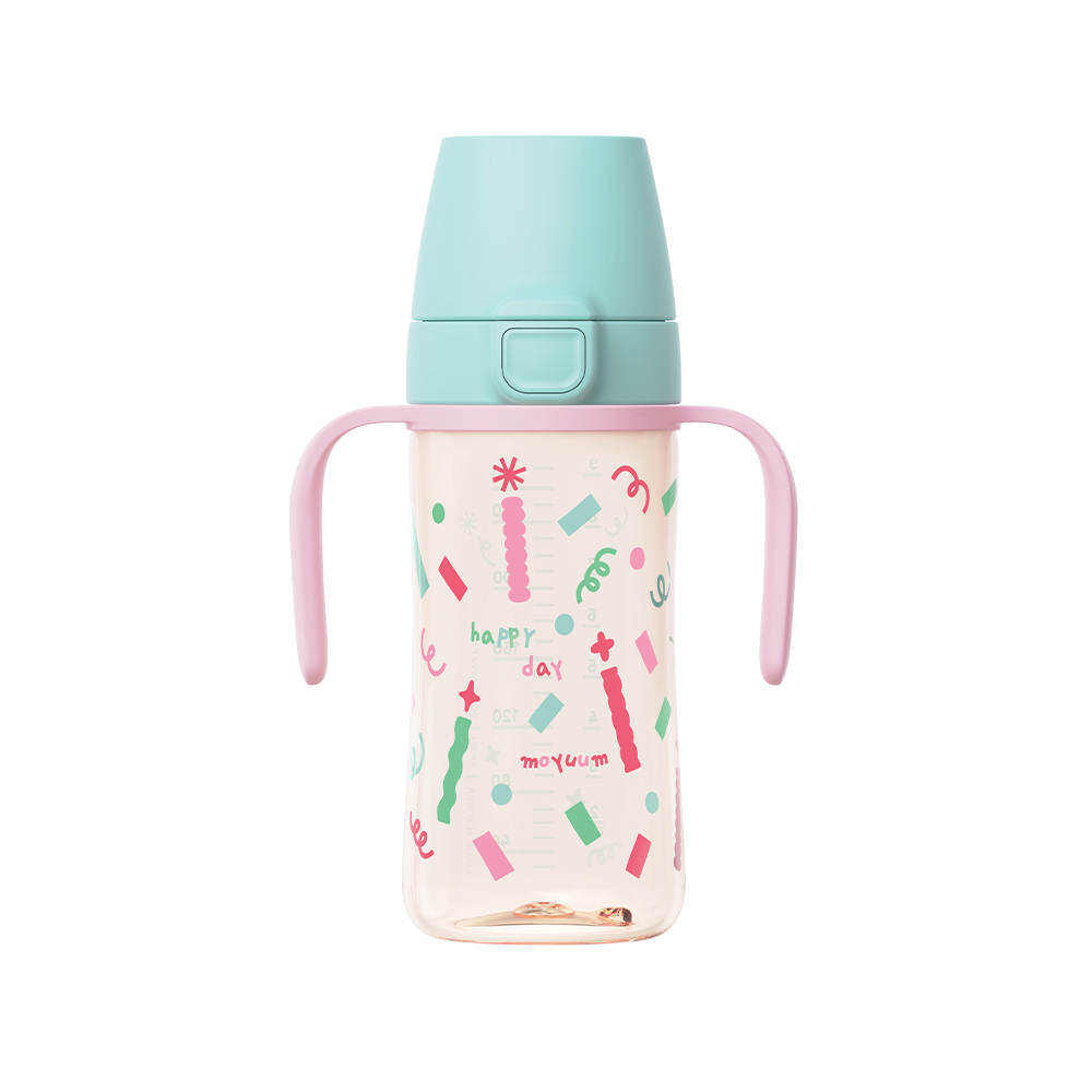 Bình tập uống PPSU Moyuum - Phiên bản Happy Day - 170ml/270ml