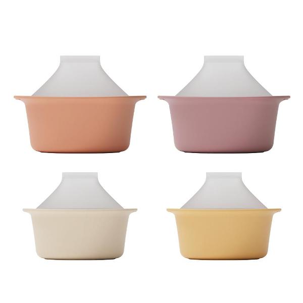 Nồi hấp thức ăn silicone Moyuum - Dung tích 550ml/800ml