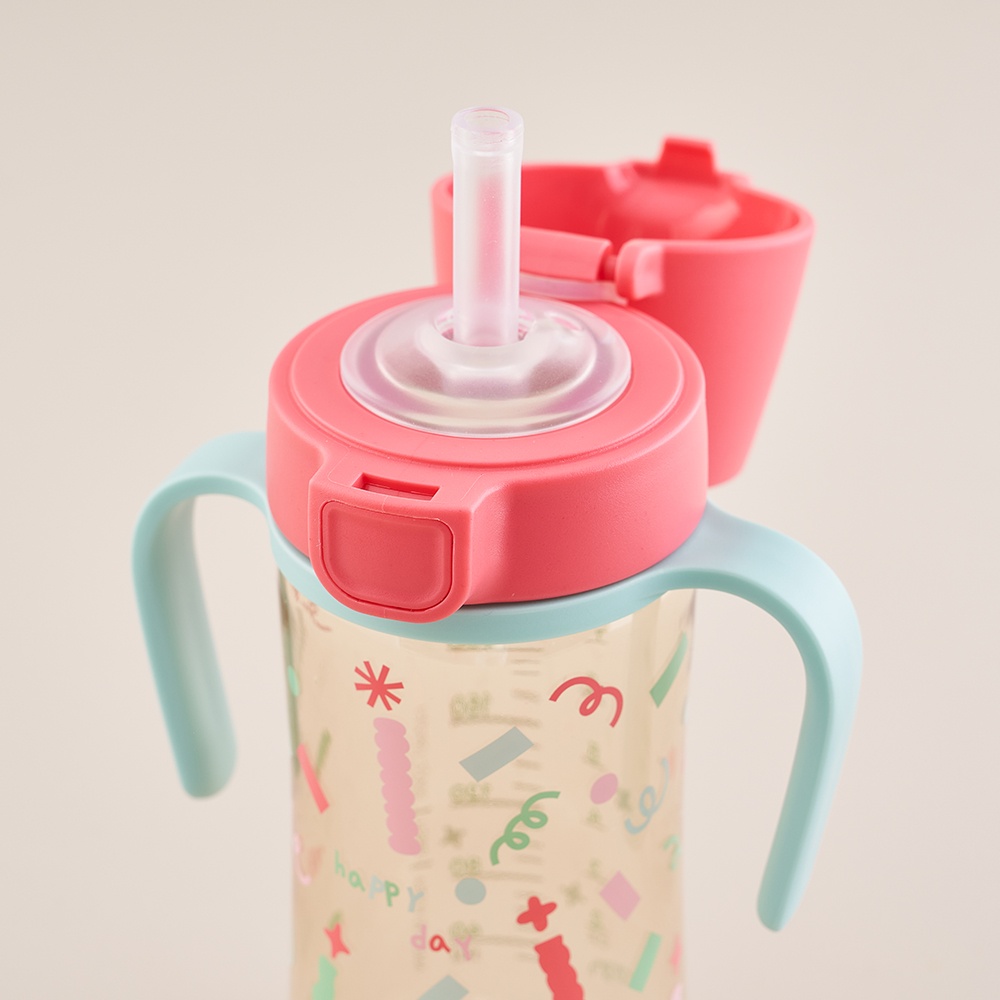 Bình tập uống PPSU Moyuum - Phiên bản Happy Day - 170ml/270ml