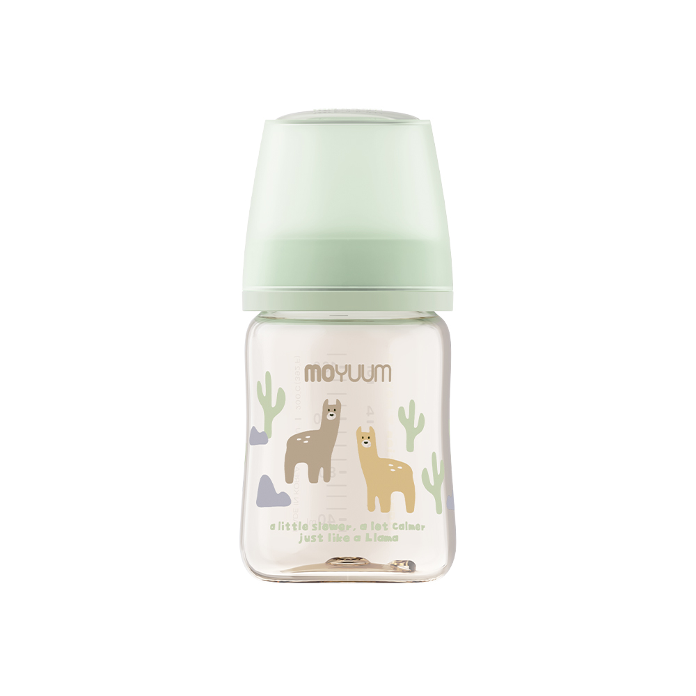 Thế hệ 3 - Bình PPSU Moyuum - Mẫu Lạc đà - 170ml/Kèm núm 1 (0-3m)