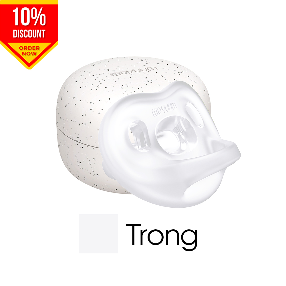 MỚI-Ty ngậm 100% silicone - Level 2 - 3-6m