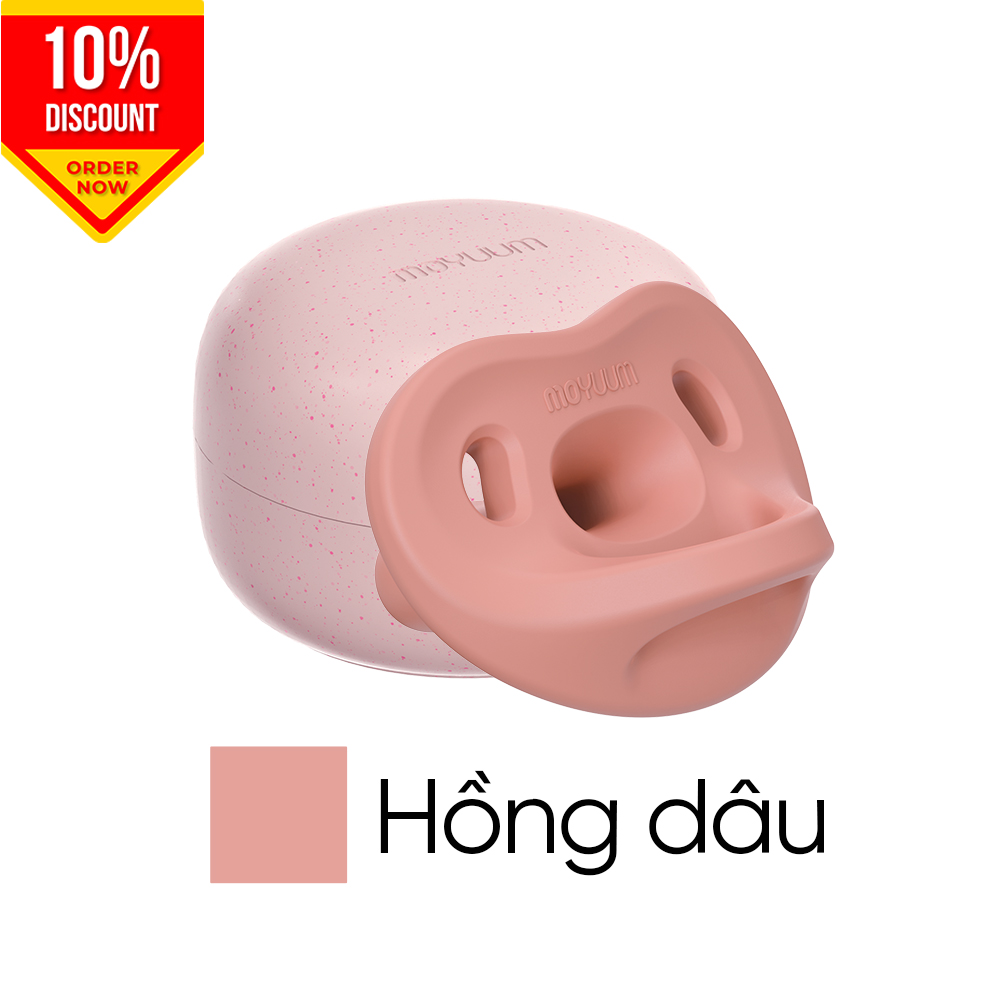 MỚI-Ty ngậm 100% silicone - Level 3 - 6m+