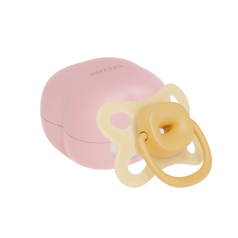 Ty ngậm siêu nhẹ Moyuum - level 1 - 1-3m - Vàng/Tím
