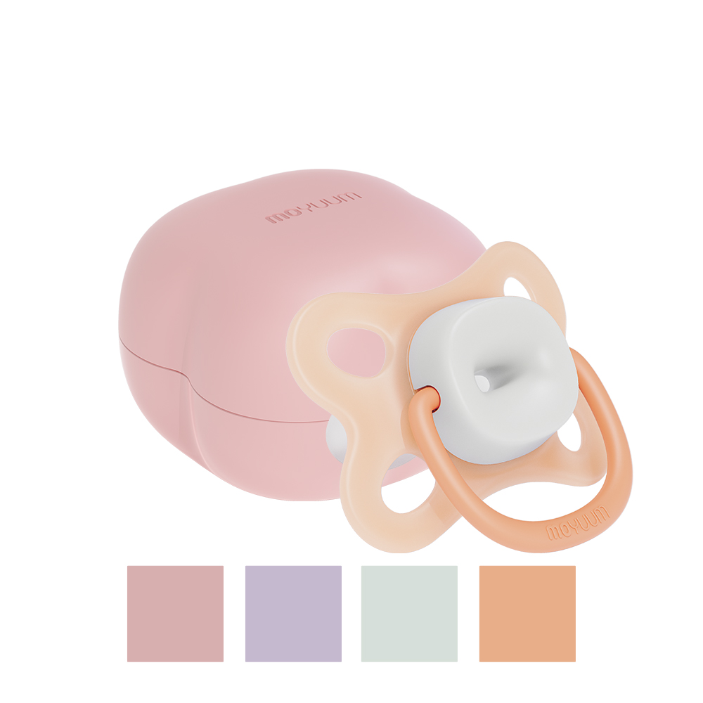 Ty ngậm siêu nhẹ Moyuum - level 2 - 3-6m - Hồng/Tím/Xanh lá/Cam