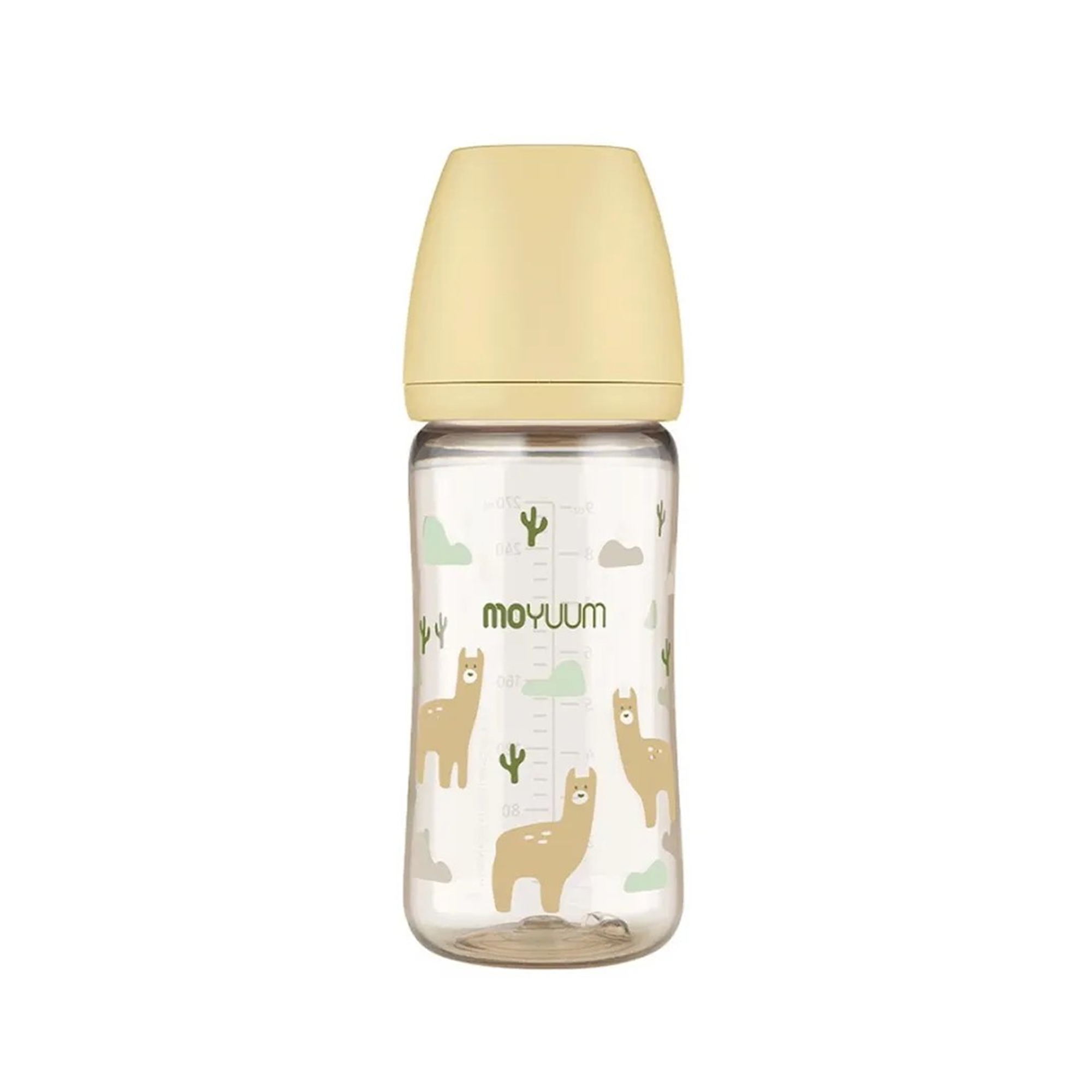 Bình sữa PPSU Moyuum - Lạc đà - 270ml - Kèm núm 2