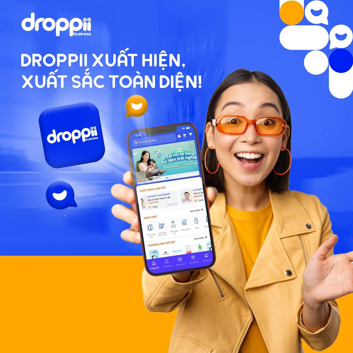 Droppii tuyển dụng Đại lý, Cộng tác viên kinh doanh với mô hình Dropshipping