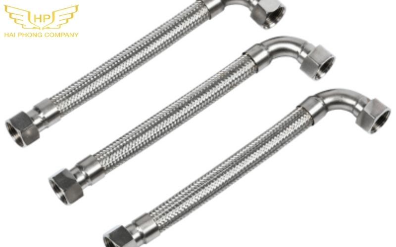 Phần đầu nối của ống mềm inox chịu nhiệt