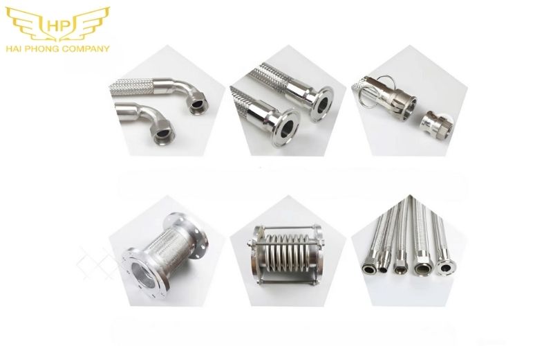Phân loại ống mềm inox