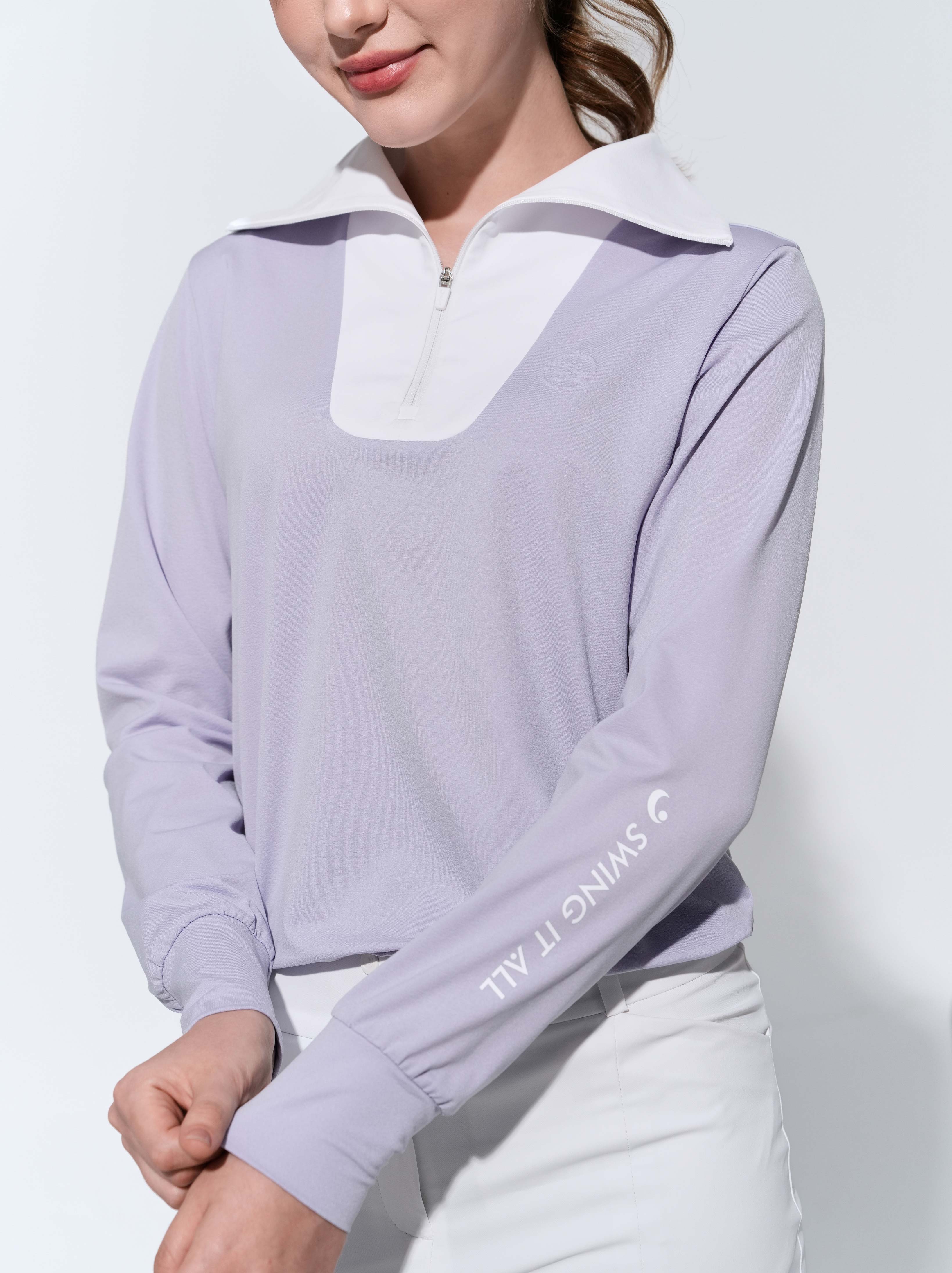 Women’s golf quarter zip pullovers