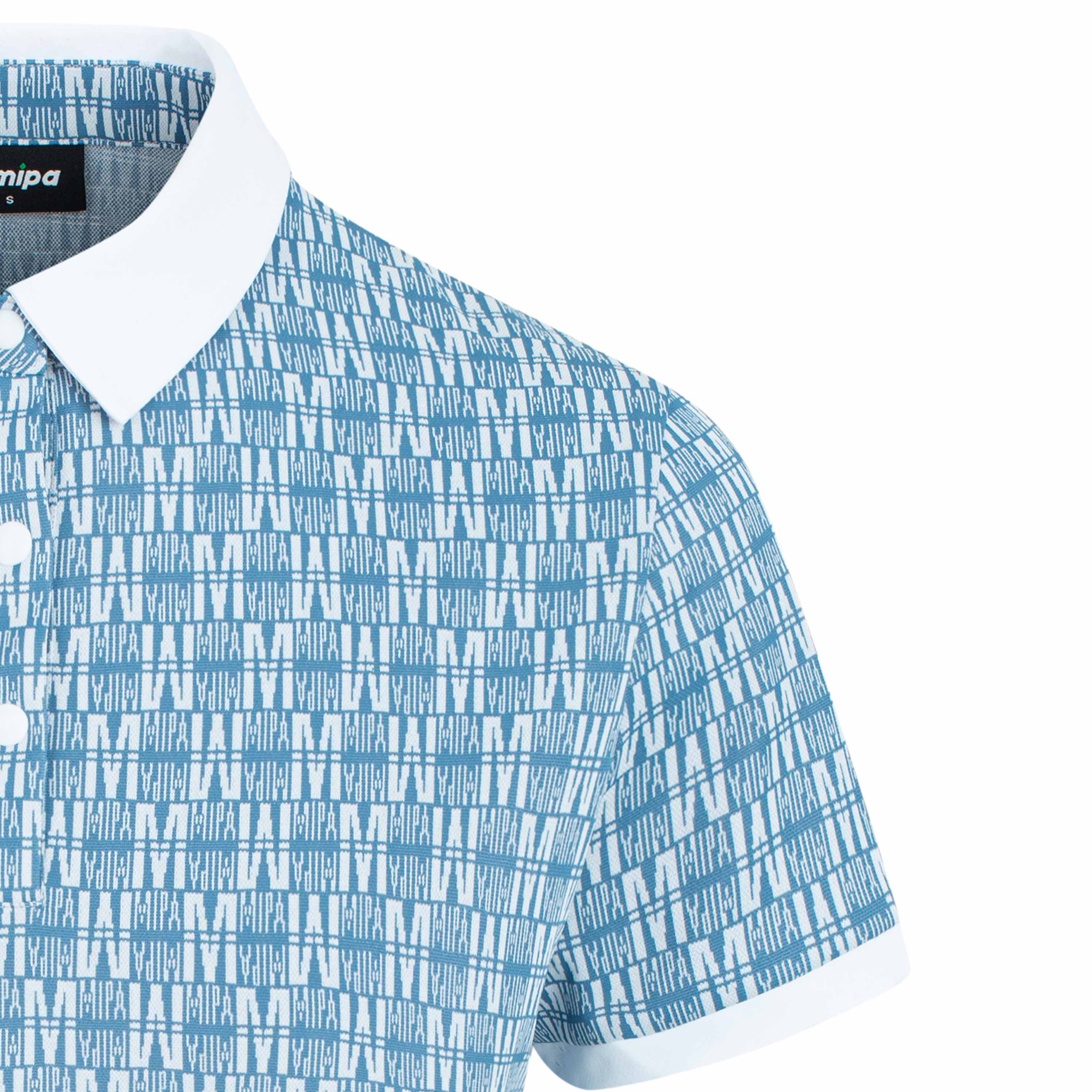 Jasmine Top - Women's Short Sleeve Golf Shirt (Blue)