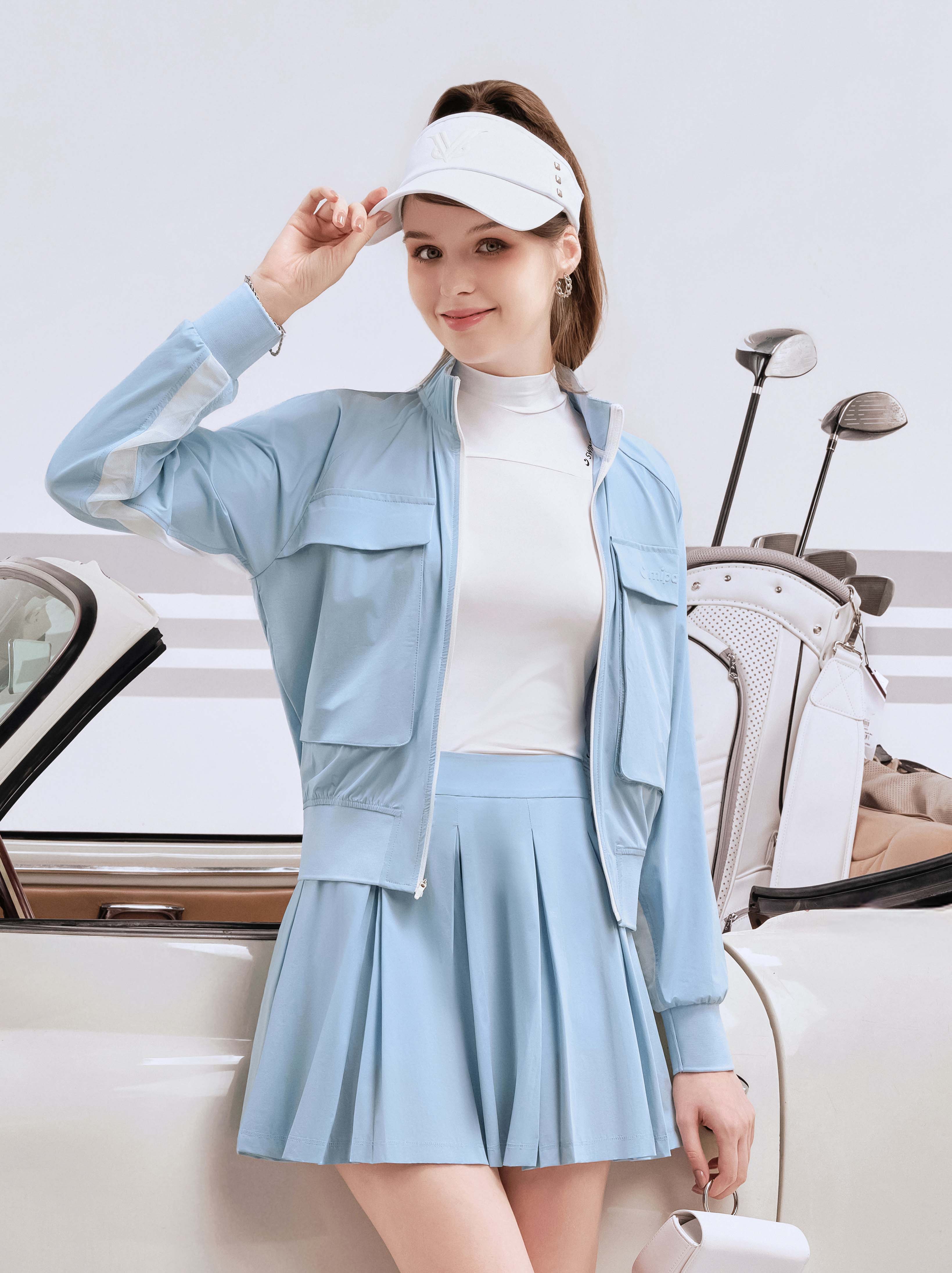 Jolie Jacket - Women's Golf Jacket (Mint)