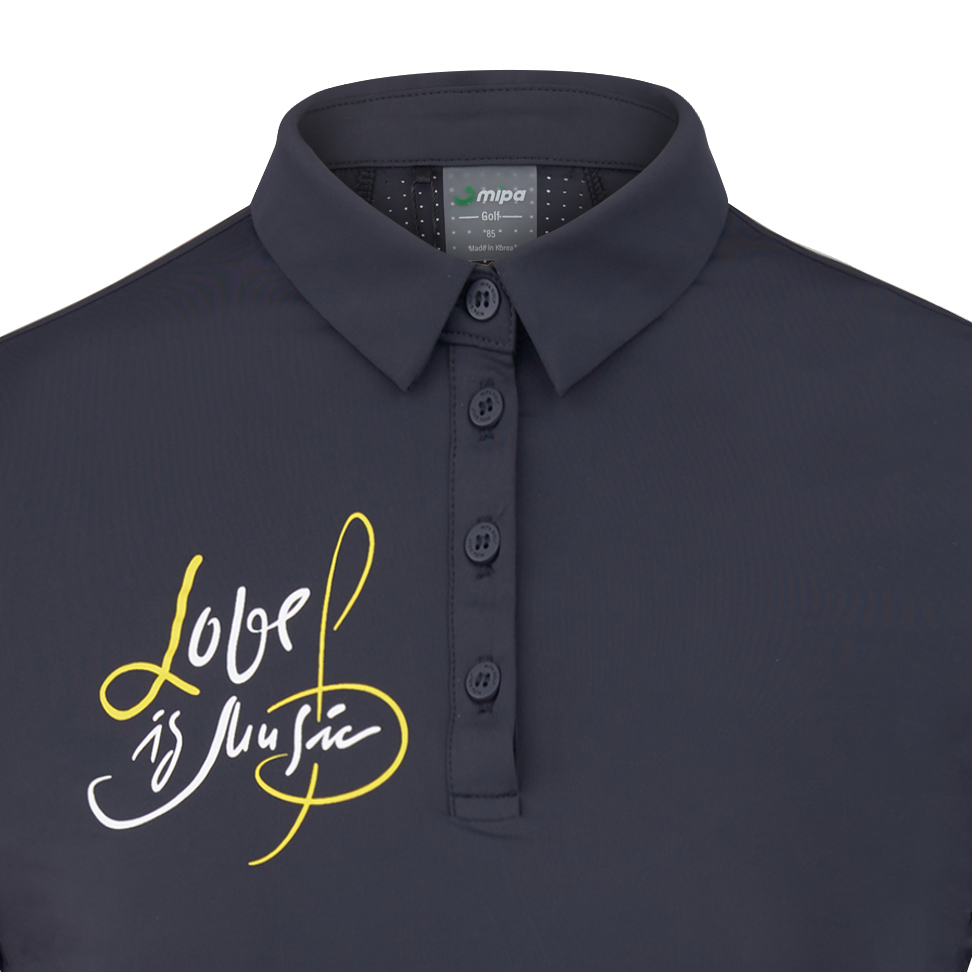 Brynn Top - Women's Golf Polo Shirt (Navy)