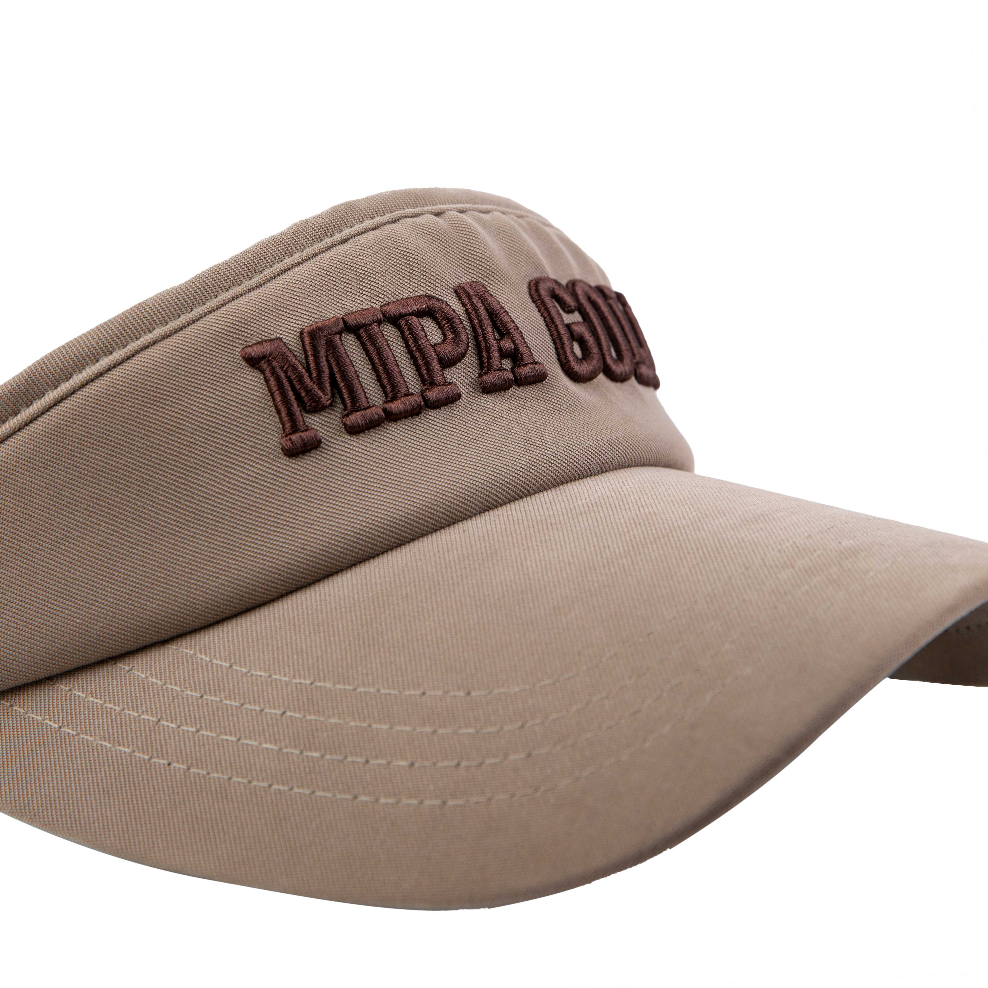 Basic Golf Visor - Brown