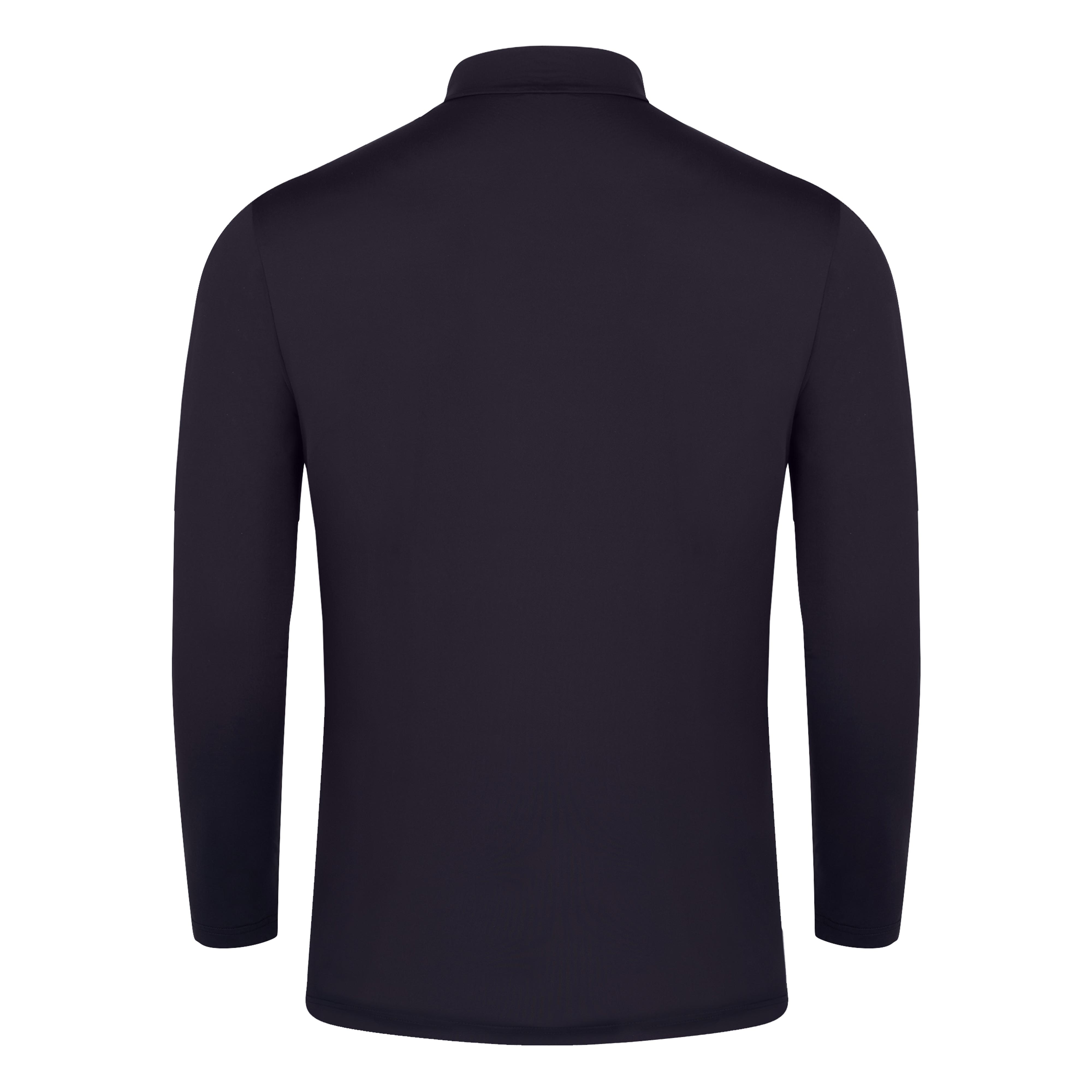 Jacob Top - Men's Long Sleeve Golf Shirt (Black)