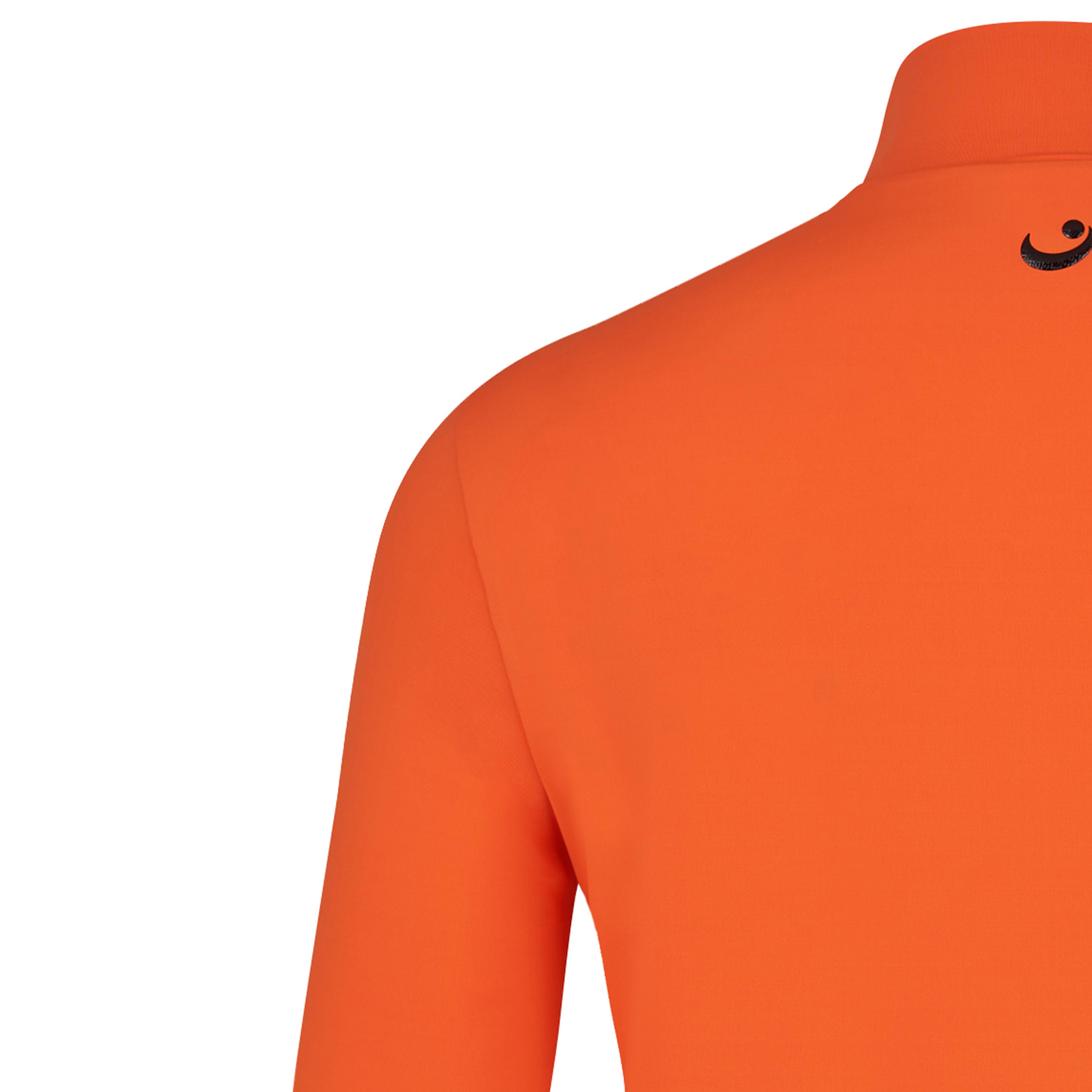 Yuqi Top - Men's Long Sleeve Golf Shirt (Orange)