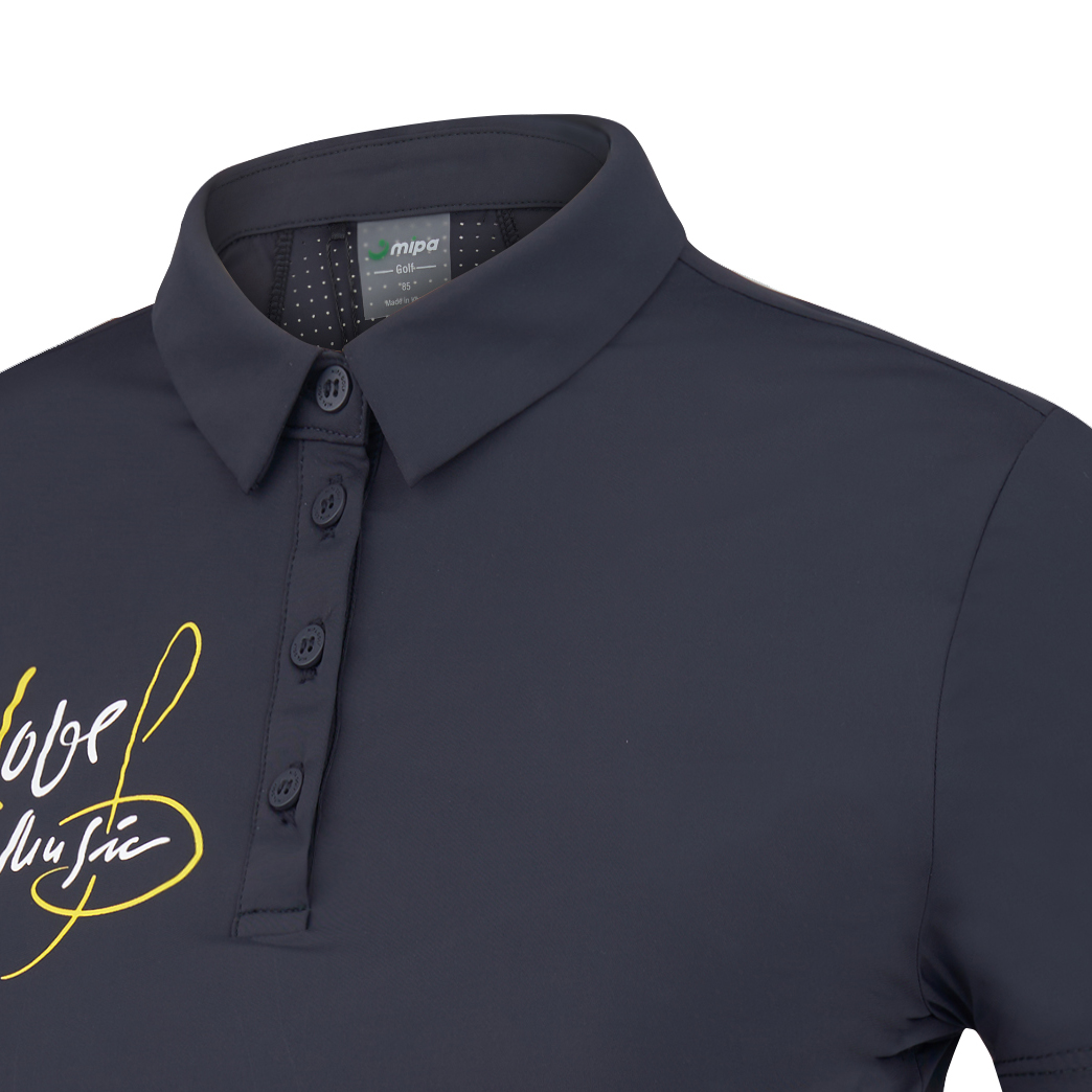 Brynn Top - Women's Golf Polo Shirt (Navy)