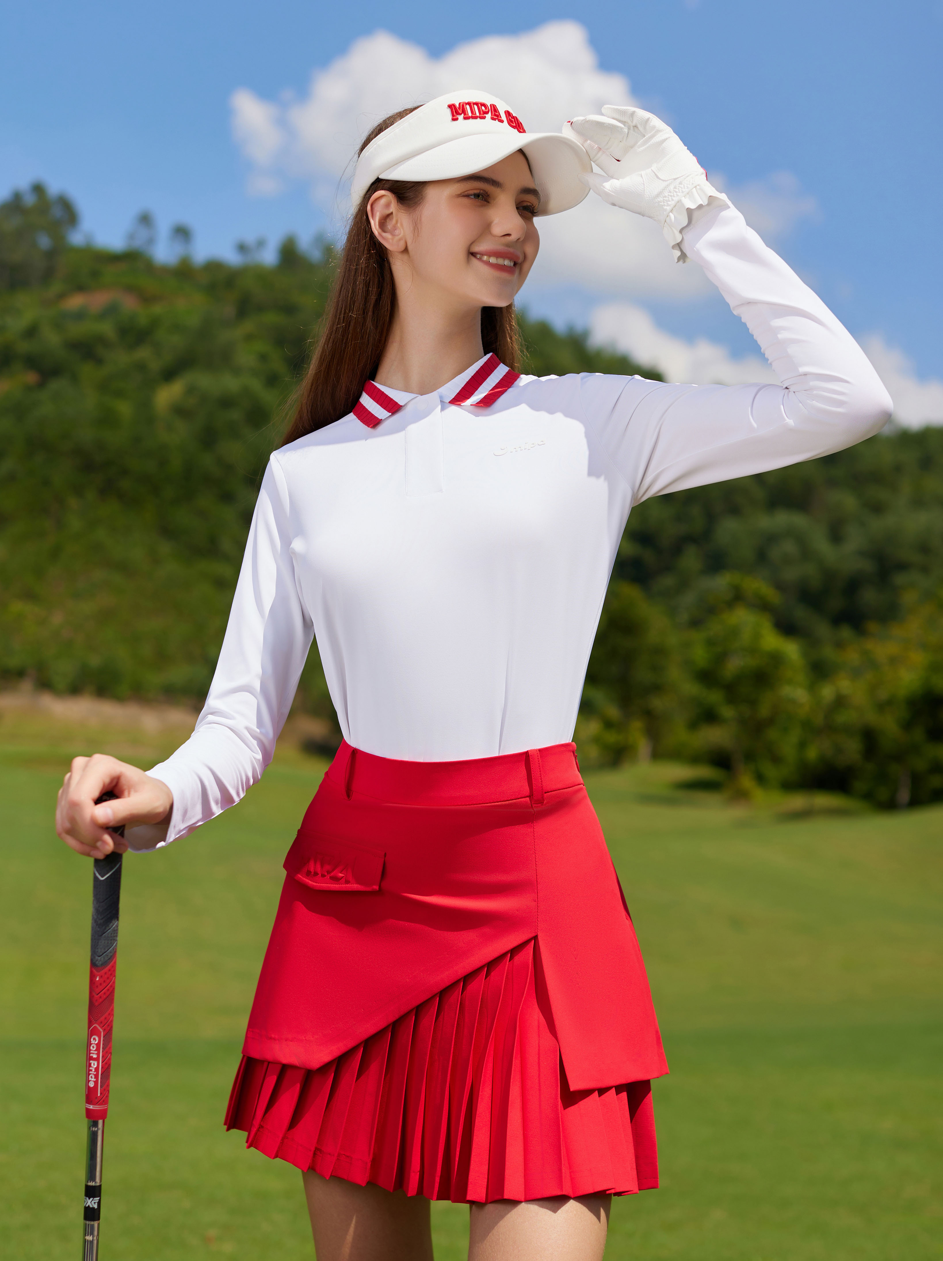 Harper Top - Women's Long Sleeve Golf Shirt