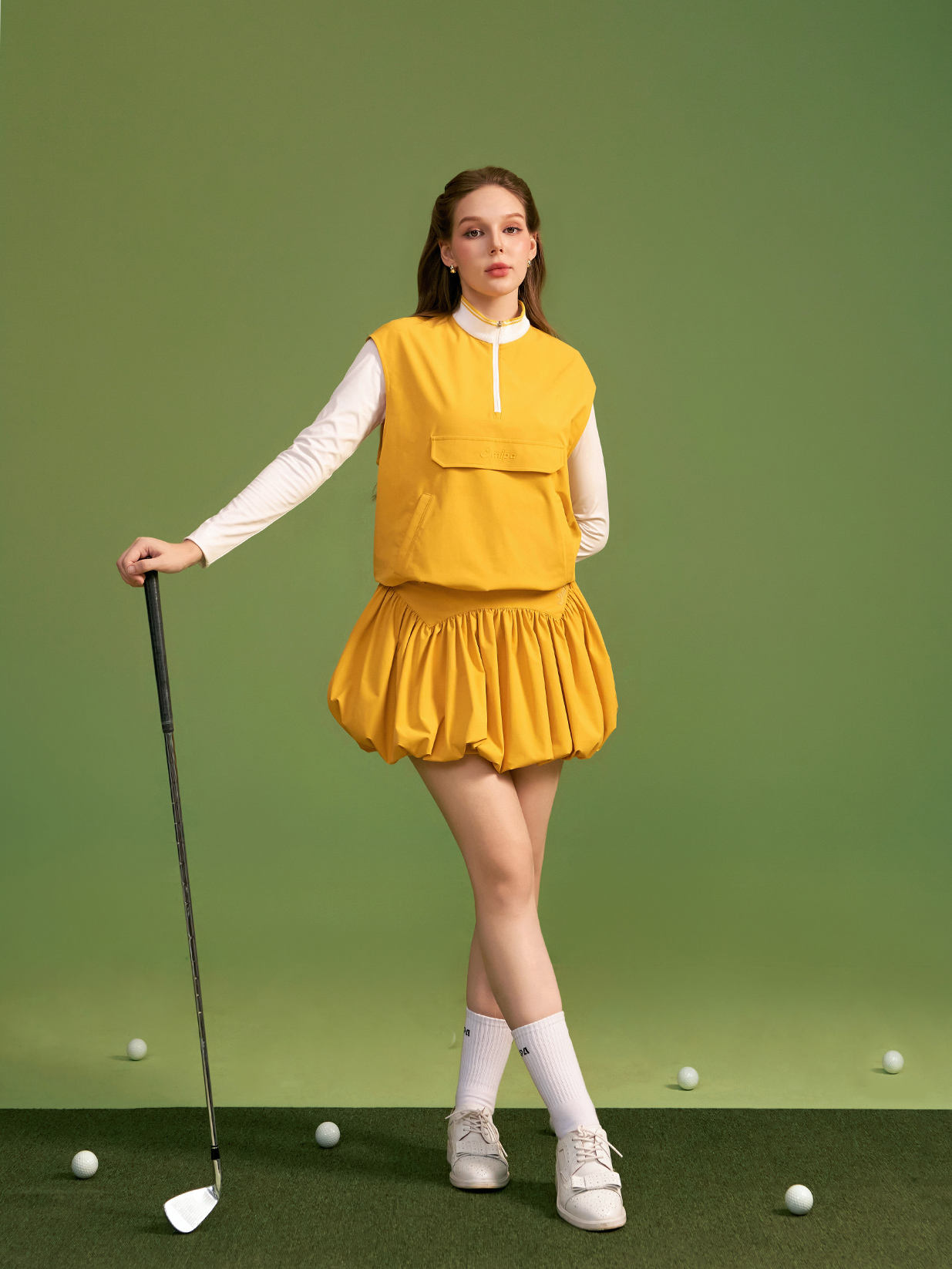 Mia Top - Yellow