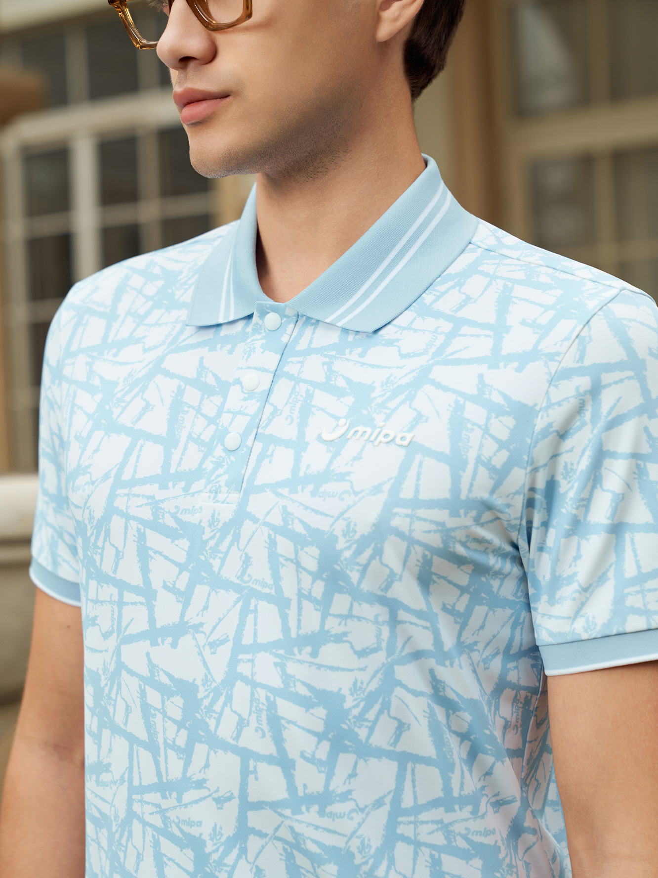 Jose Top - White Blue