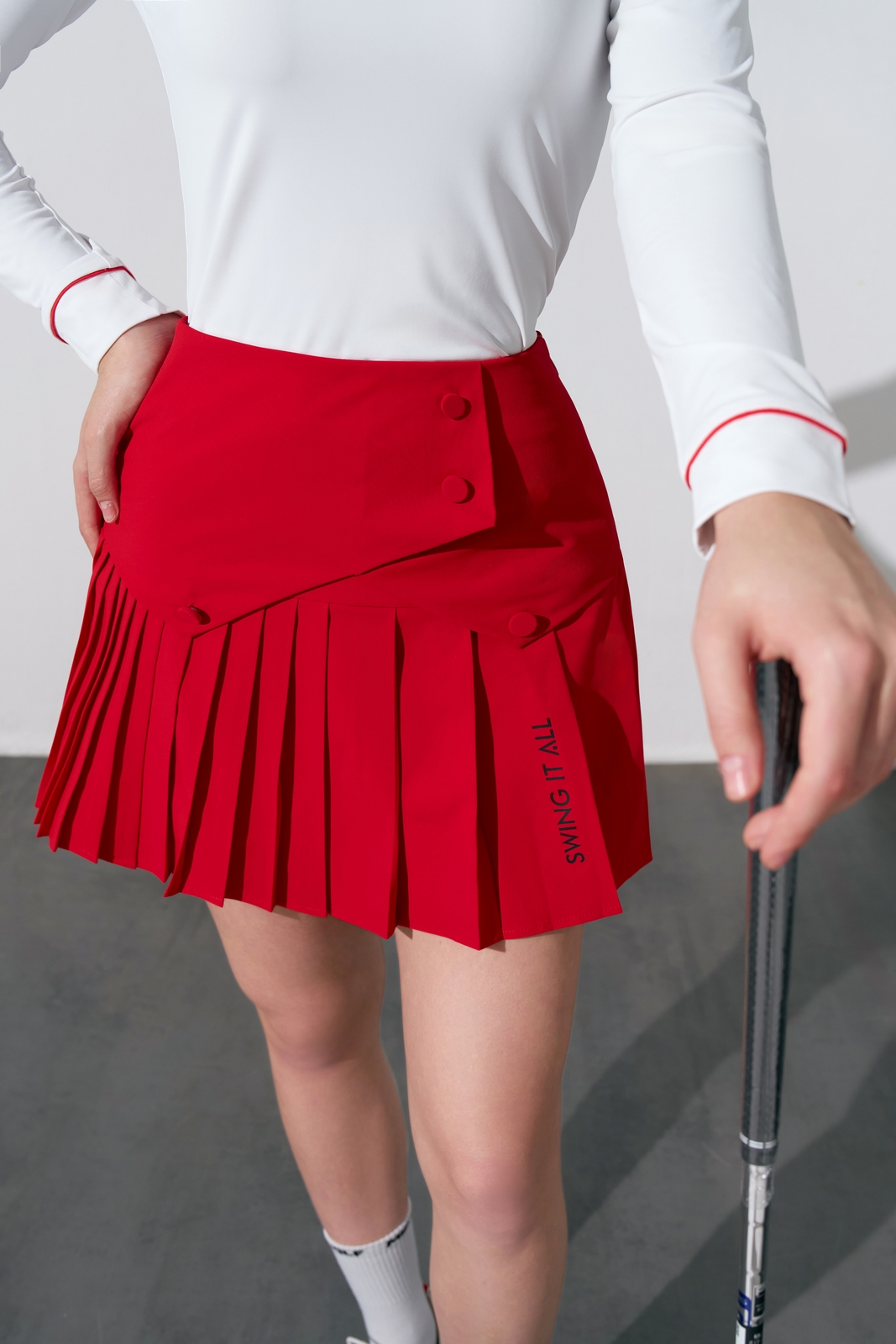 Elena Skirt - Red