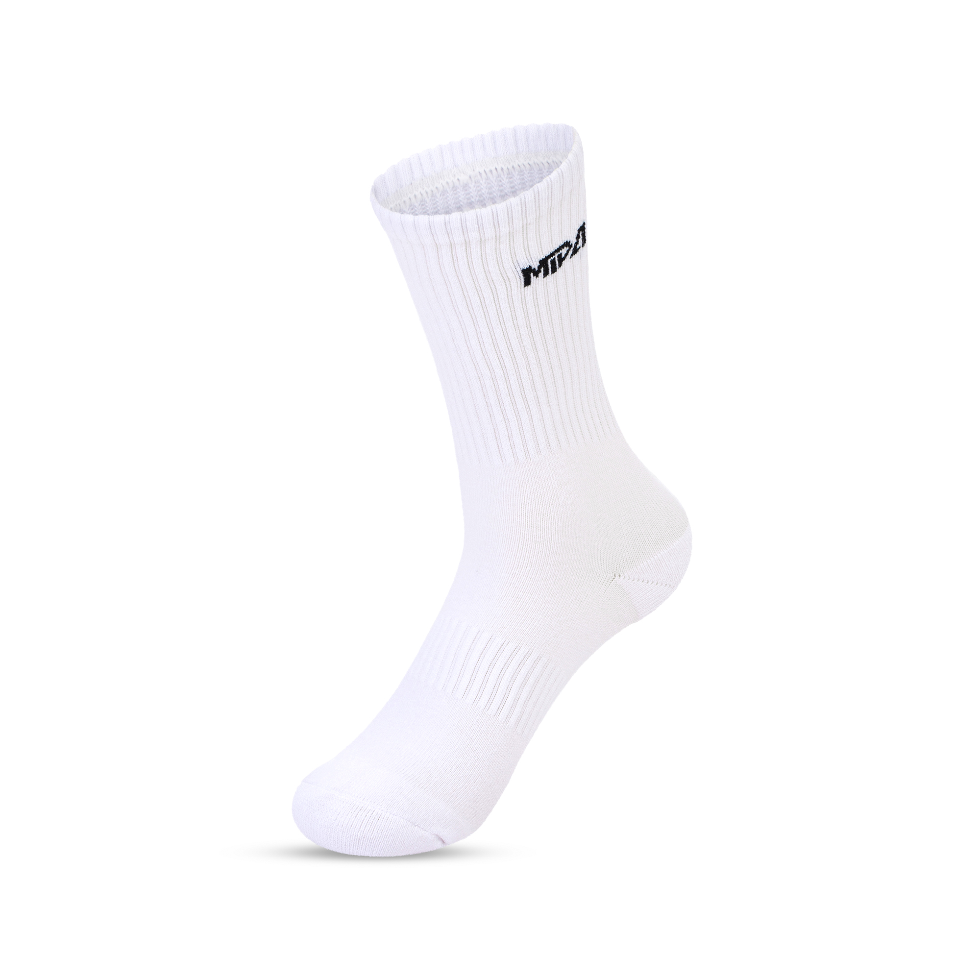 Long neck Socks - White Black