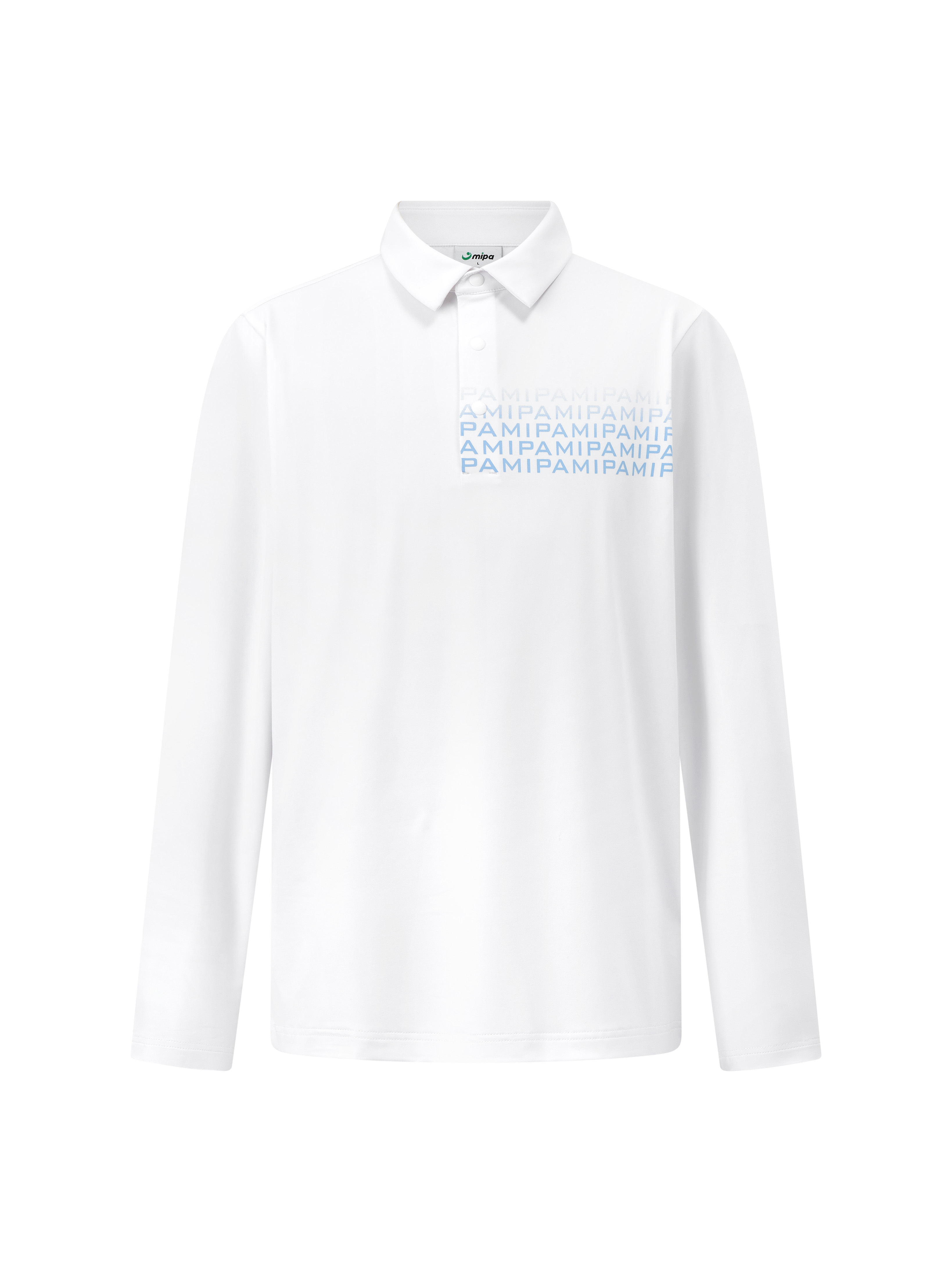 Zion Top - Men's Long Sleeve Golf Shirt (White)