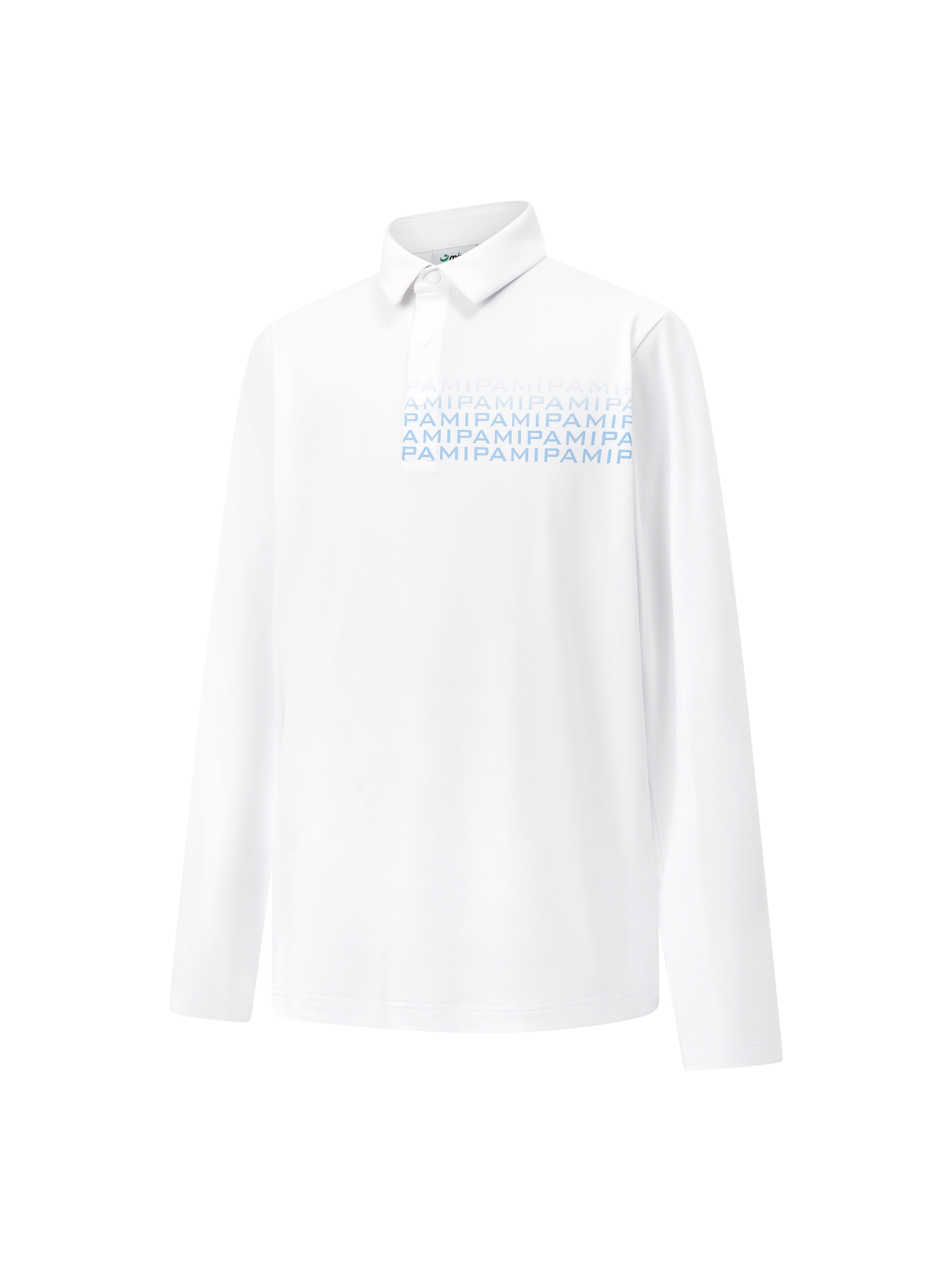 Zion Top - Men's Long Sleeve Golf Shirt (White)
