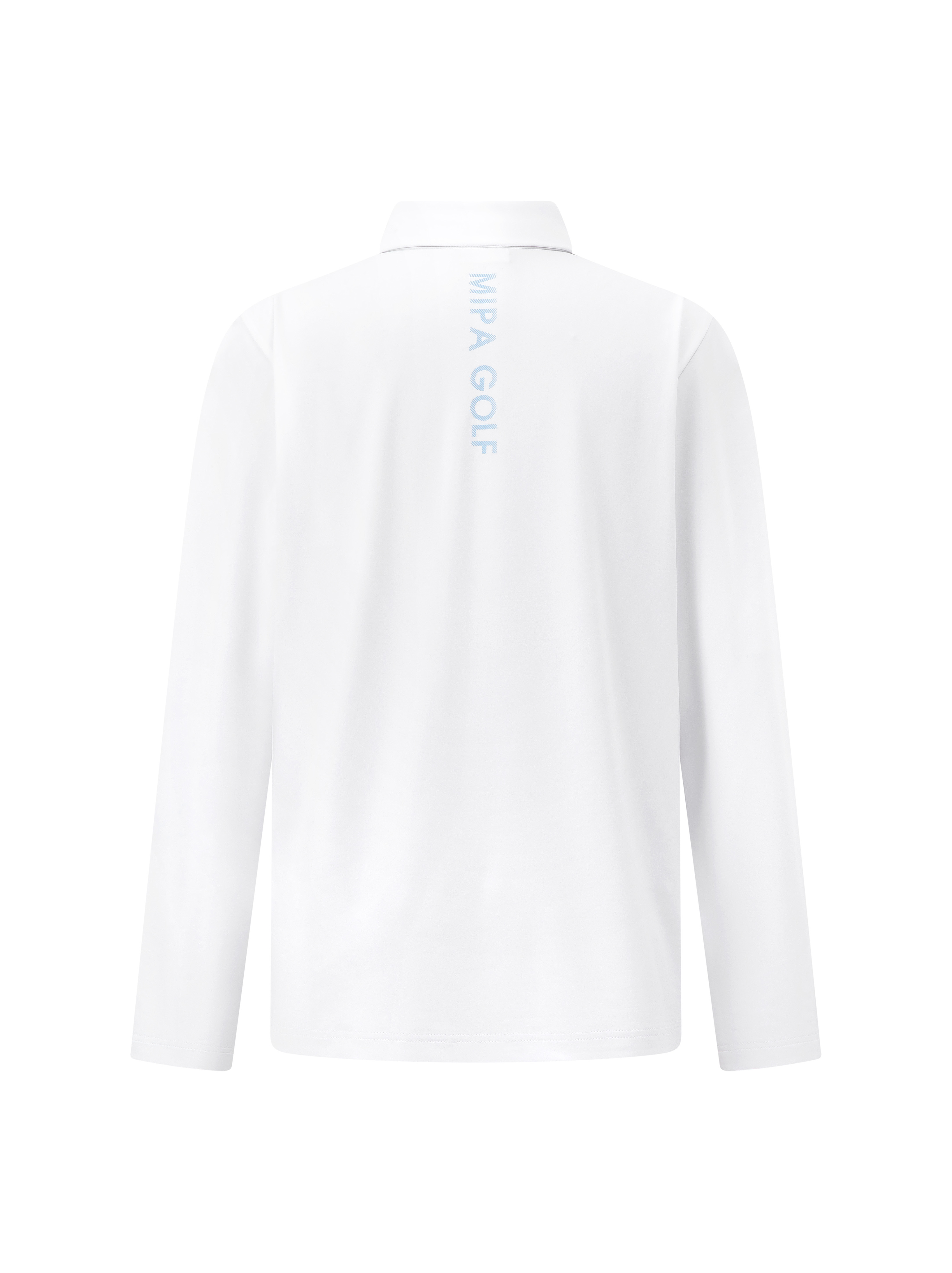 Zion Top - Men's Long Sleeve Golf Shirt (White)
