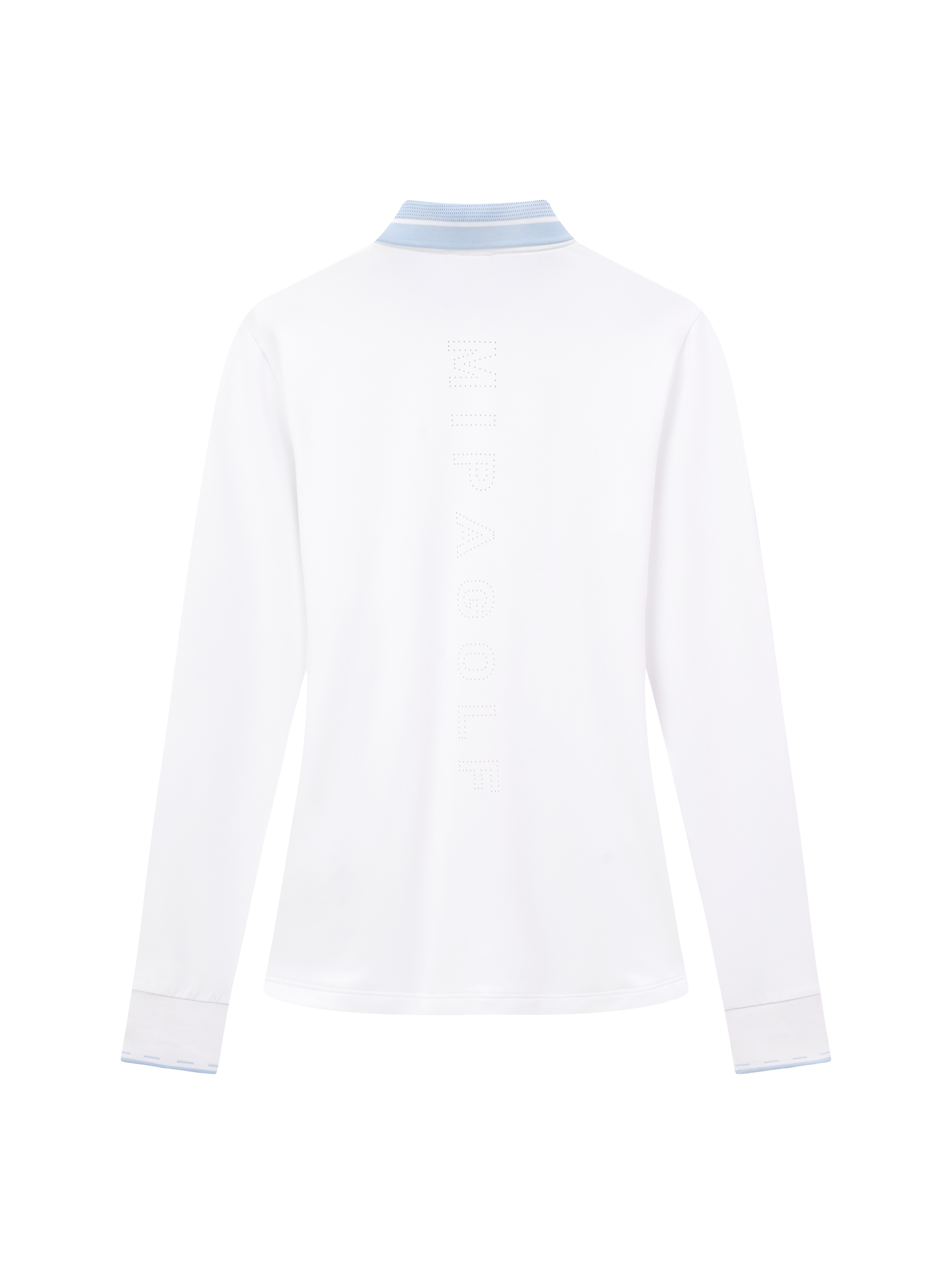 Leilani Top - White Blue