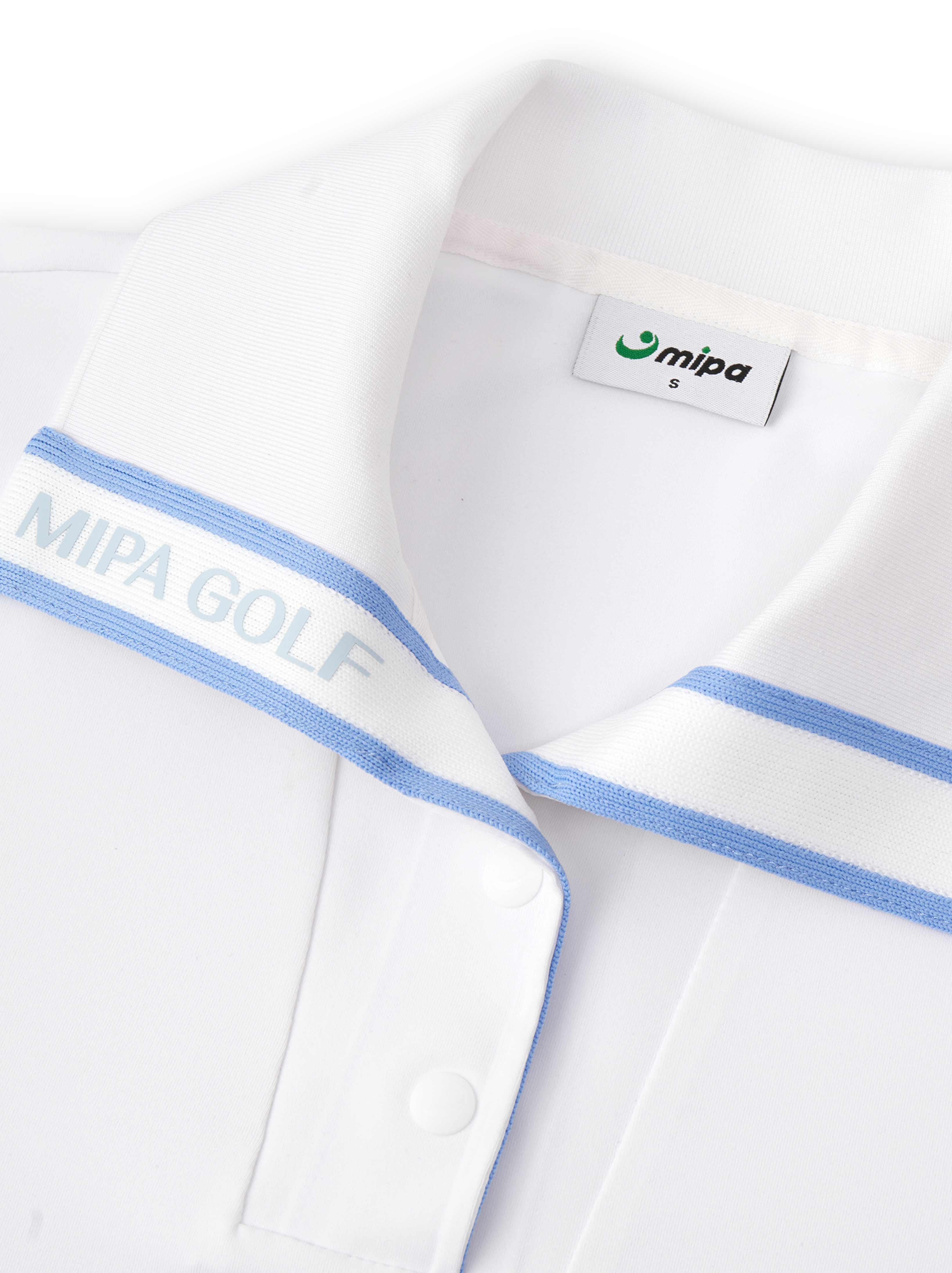 Zoey Top - White Blue