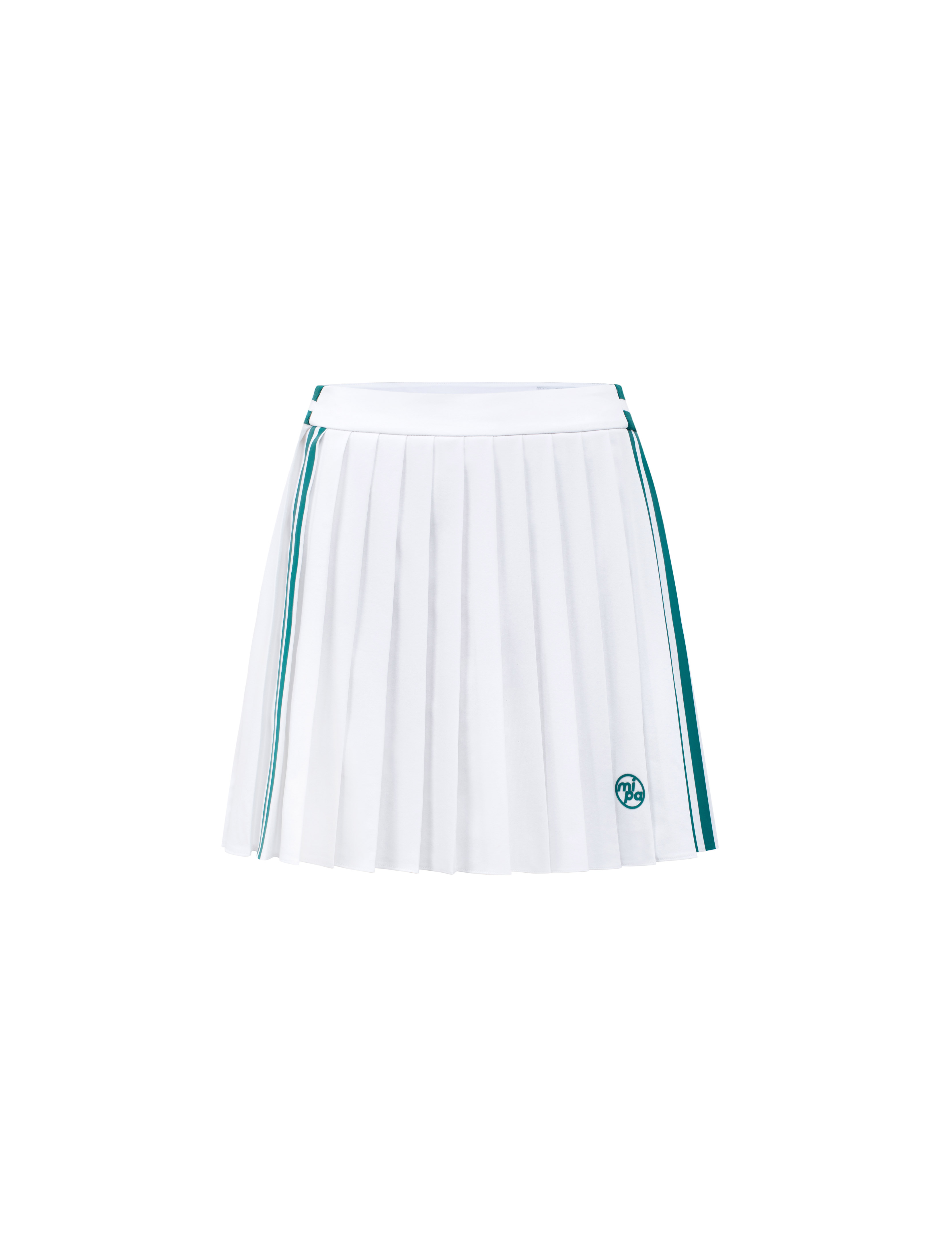 Audrey Skirt - White Green
