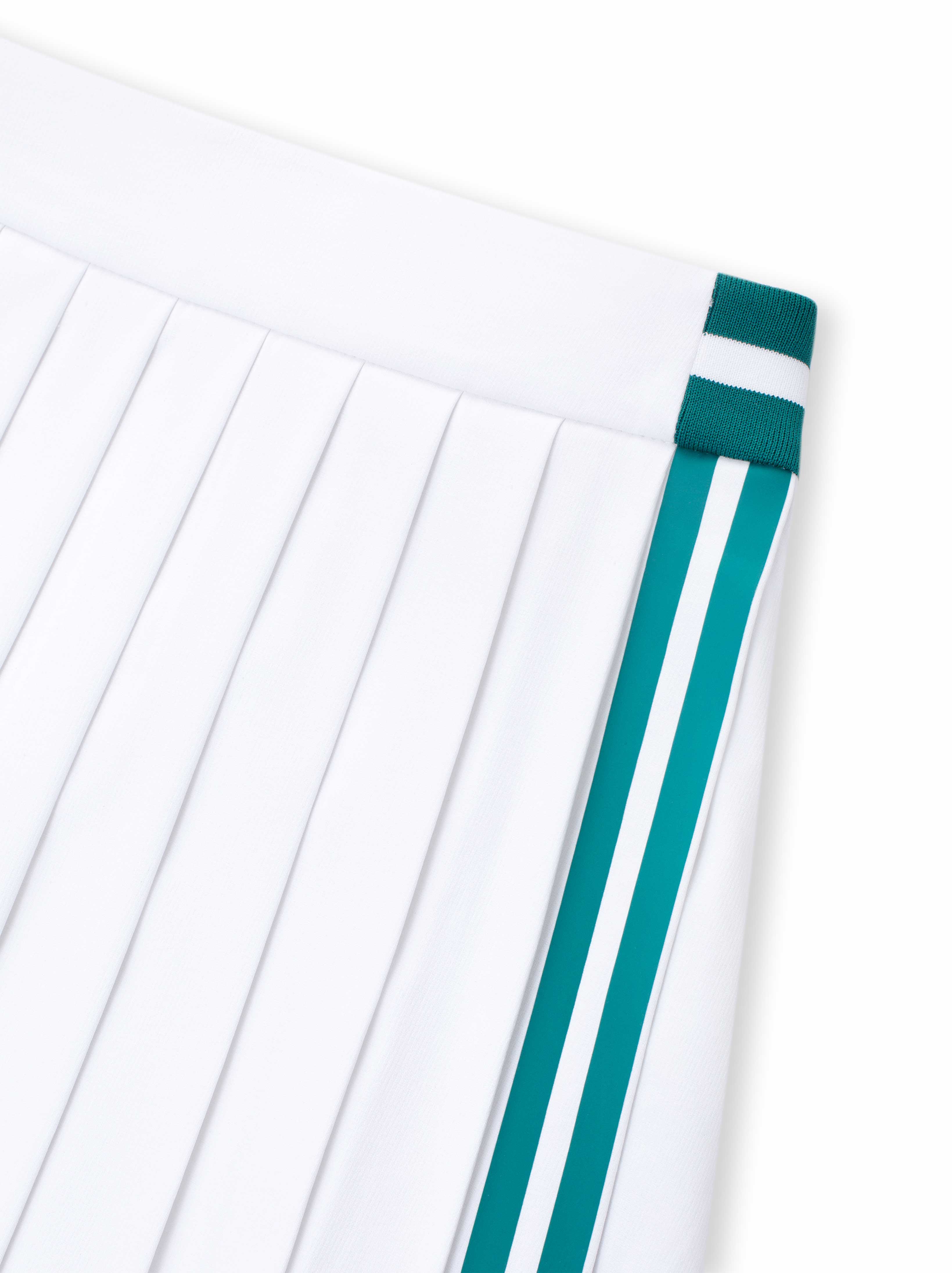 Audrey Skirt - White Green