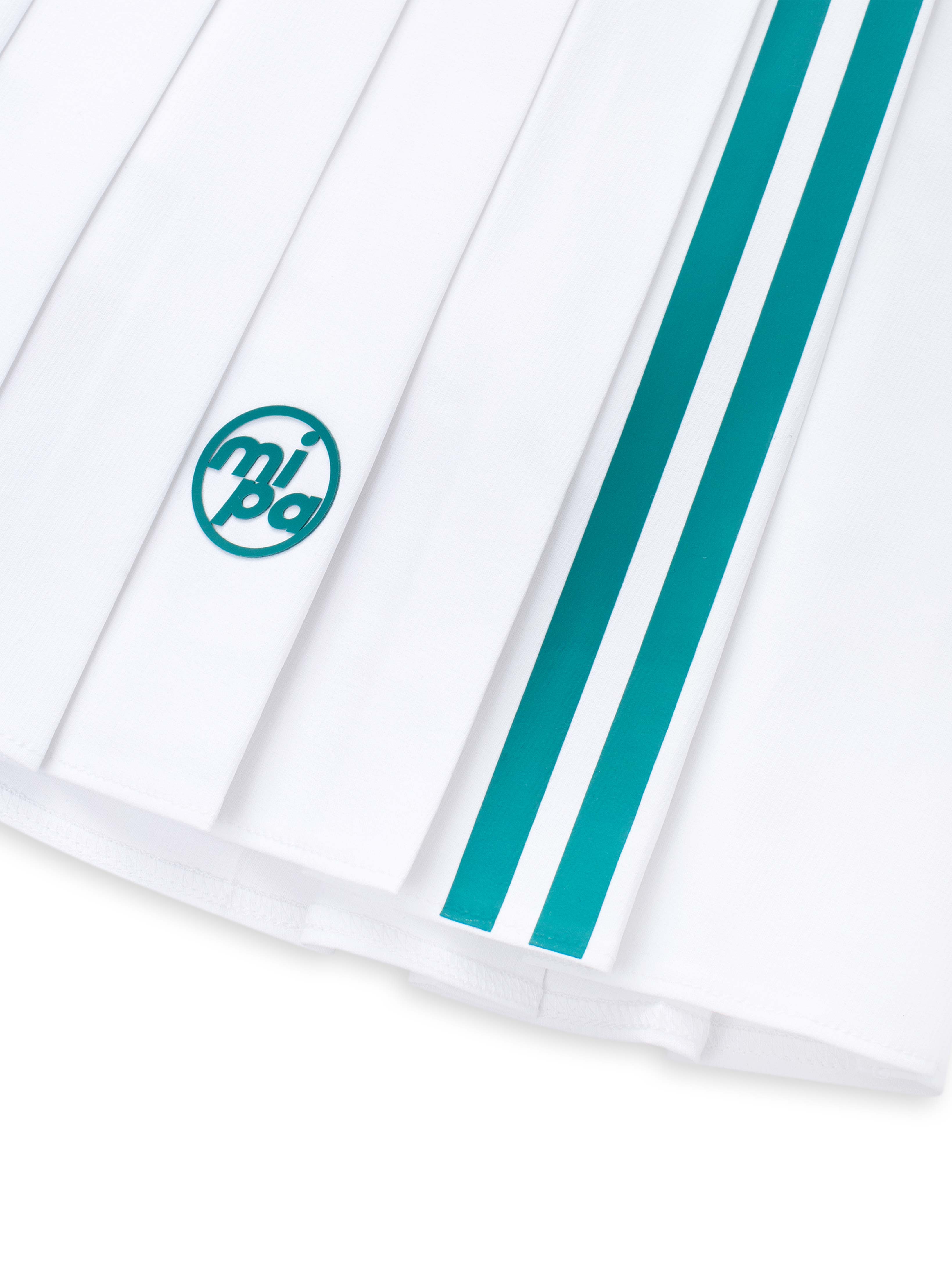 Audrey Skirt - White Green